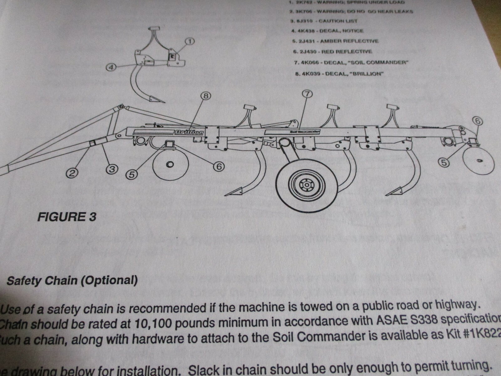 Brillion Soil Commander SCC, SCD, SCDD Series Operator&rsquo;s Manual & Parts Catalog