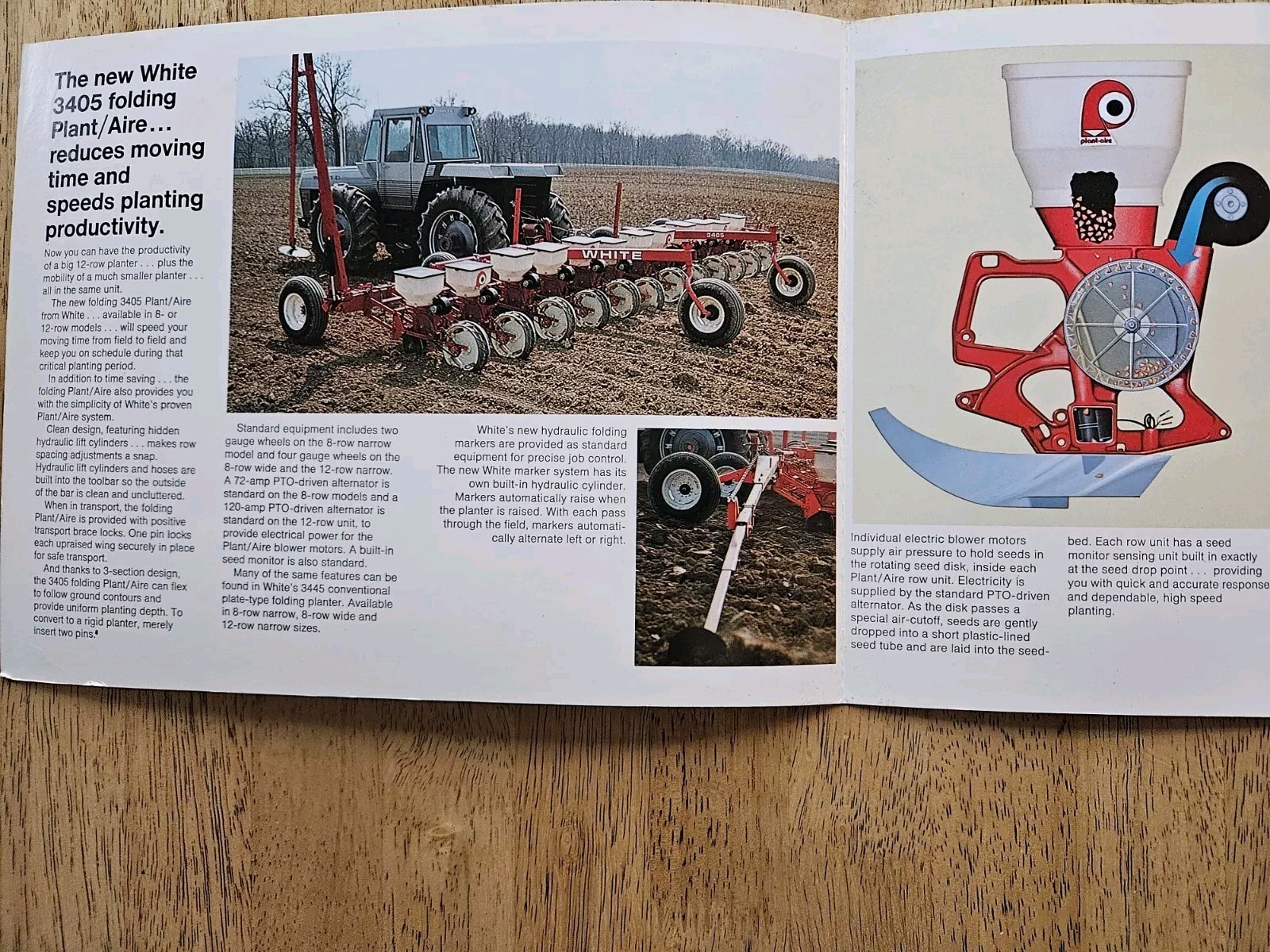 White Farm Equip Planters-Elec Aire