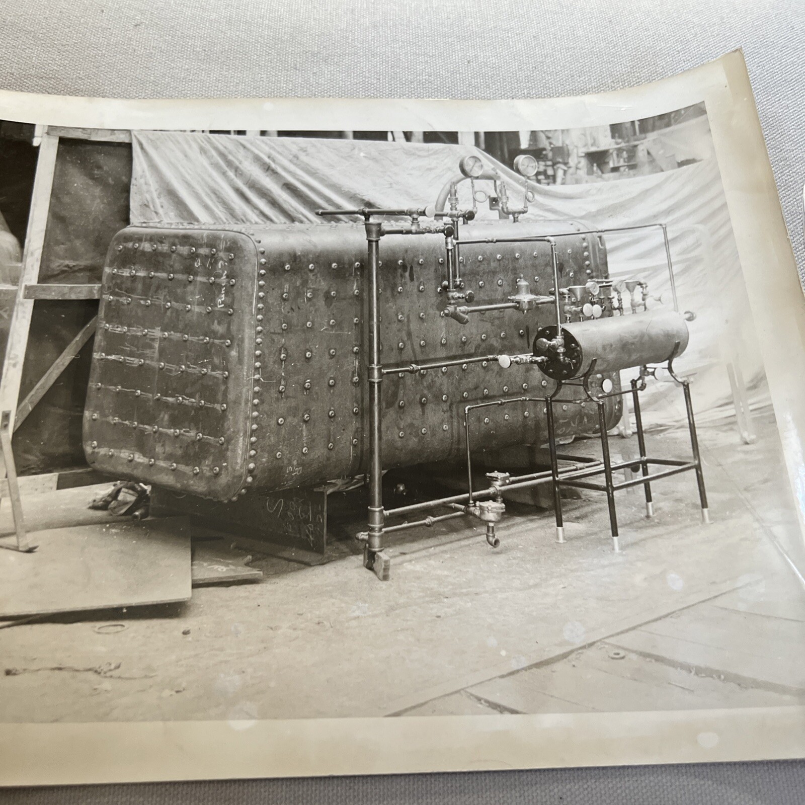 Vntg 1950s York Pa AB Farquar Co. Official Archive Photograph Early Machinery