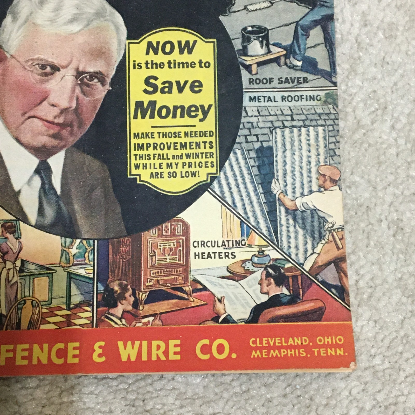 Vntg 1935 Jim Brown&rsquo;s Bargain Book Catalog, Tools Fence Heater Range Paint Roof