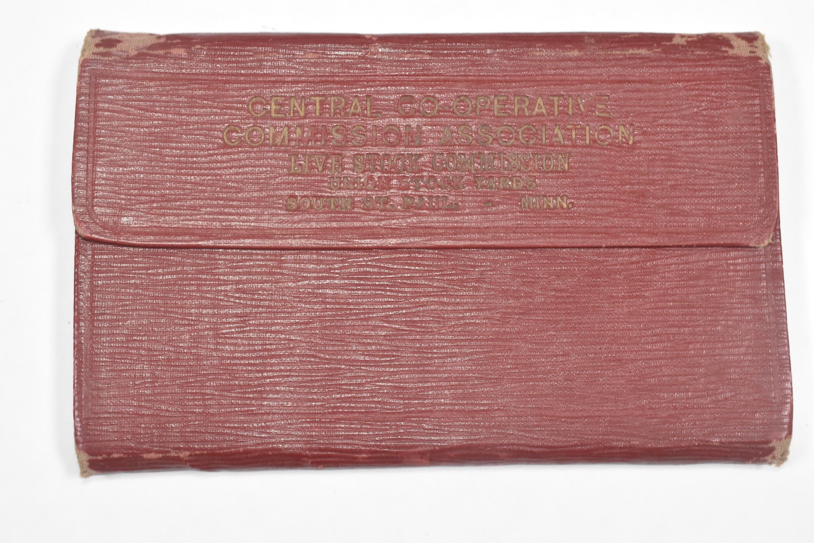 Vintage Central Co-op Union Stock Yard LIVESTOCK Commission St Paul Notebook