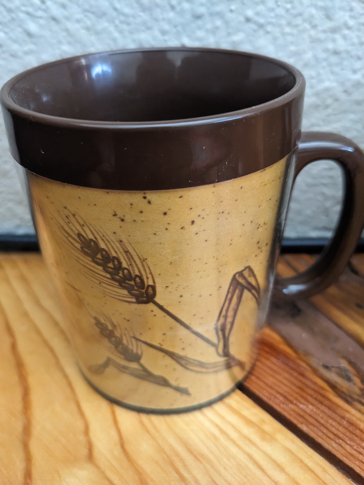 2 FARM-OYL 50TH ANNIVERSARY PROMOTIONAL ADVERTISING MUGS VINTAGE THERMOSERV