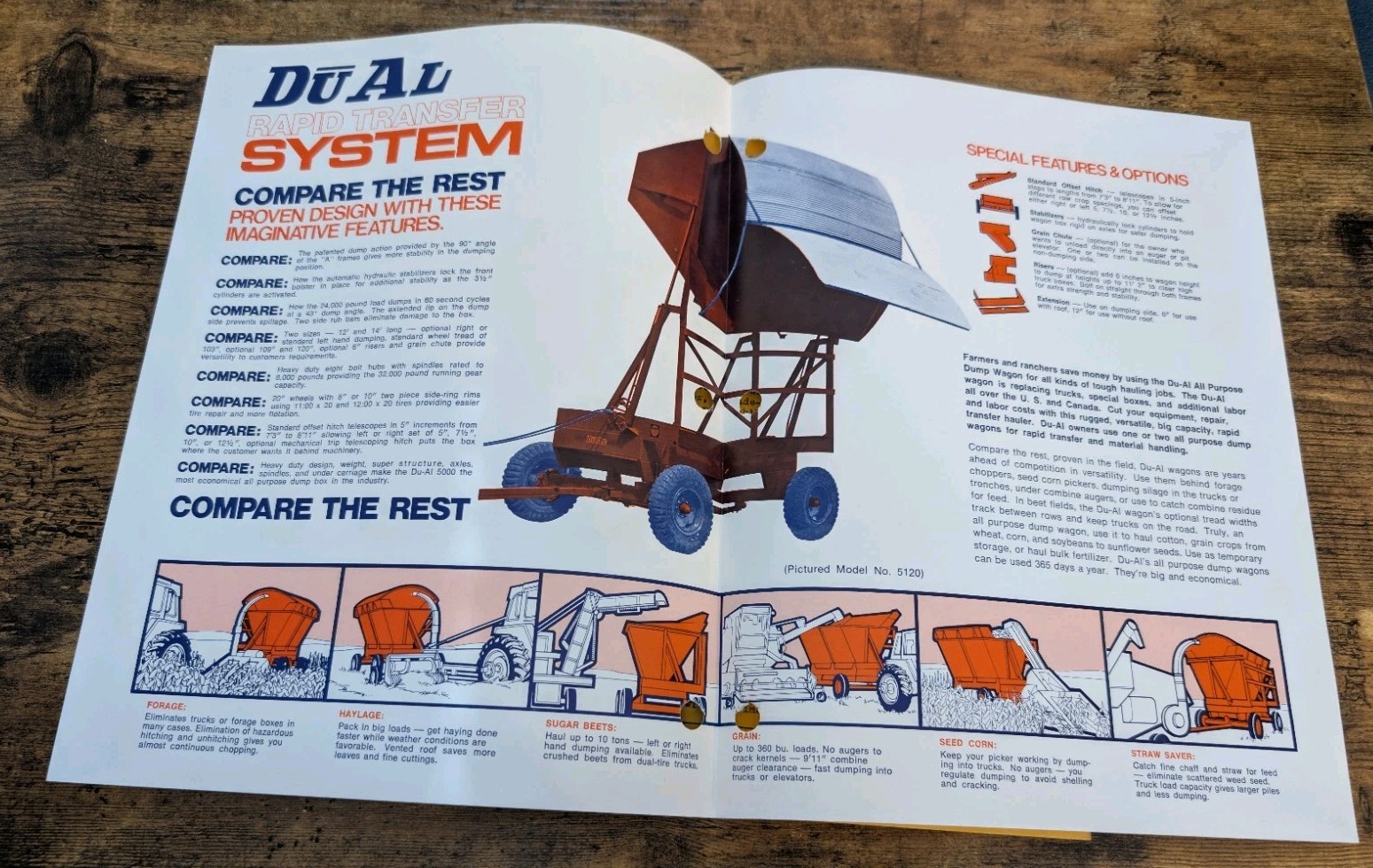 DU AL 5000 All Purpose Dump Wagon Brochure And Price List