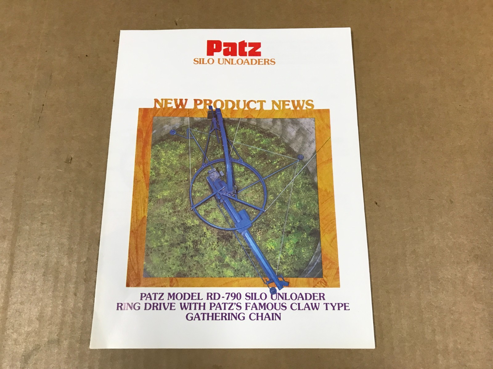 Vintage Patz Silo Unloaders – New Product News