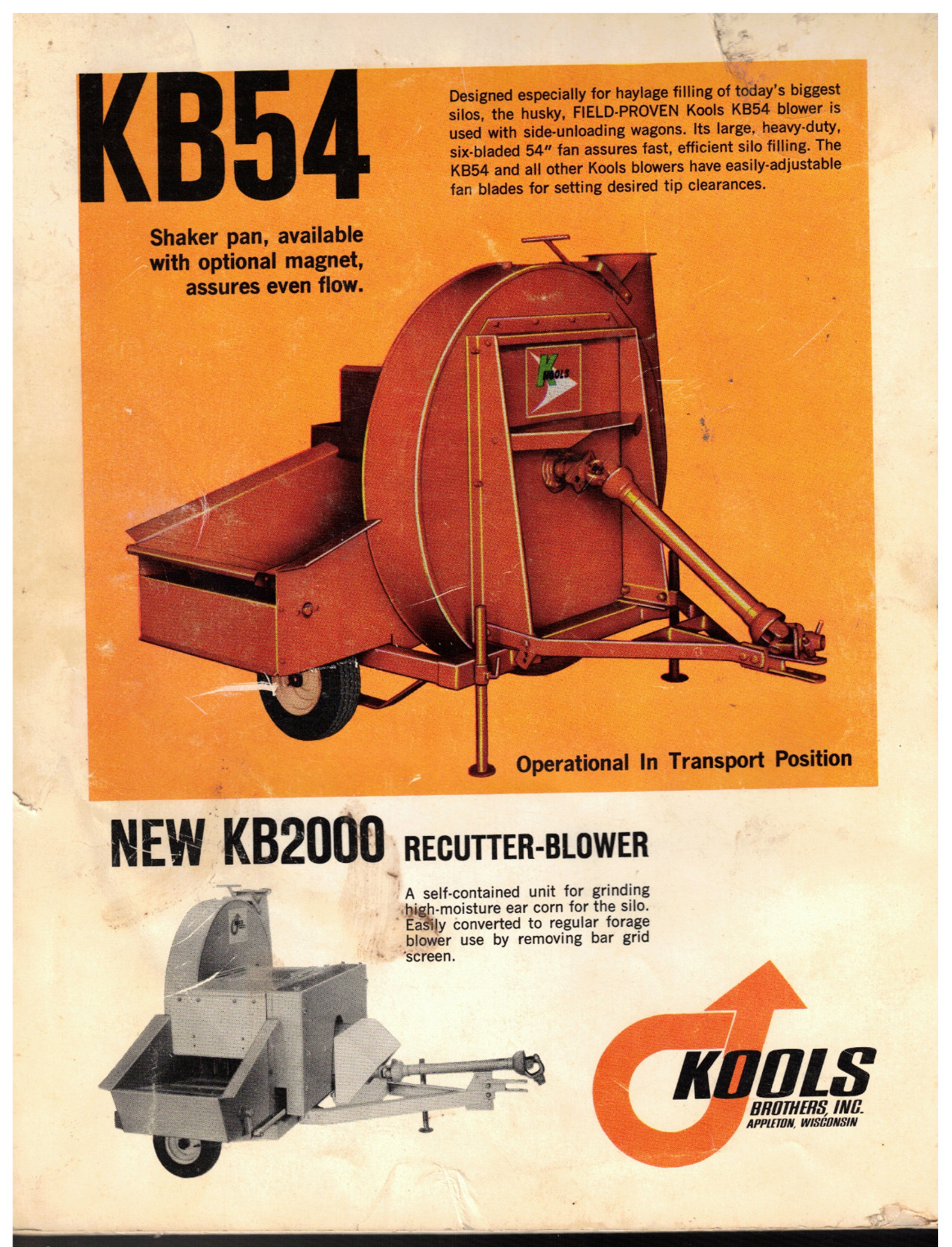 VINTAGE 1968 FARM IMPLEMENT CATALOG~MOWERS/FERTILIZERS/SPRAYERS/TILLERS/SPREADER