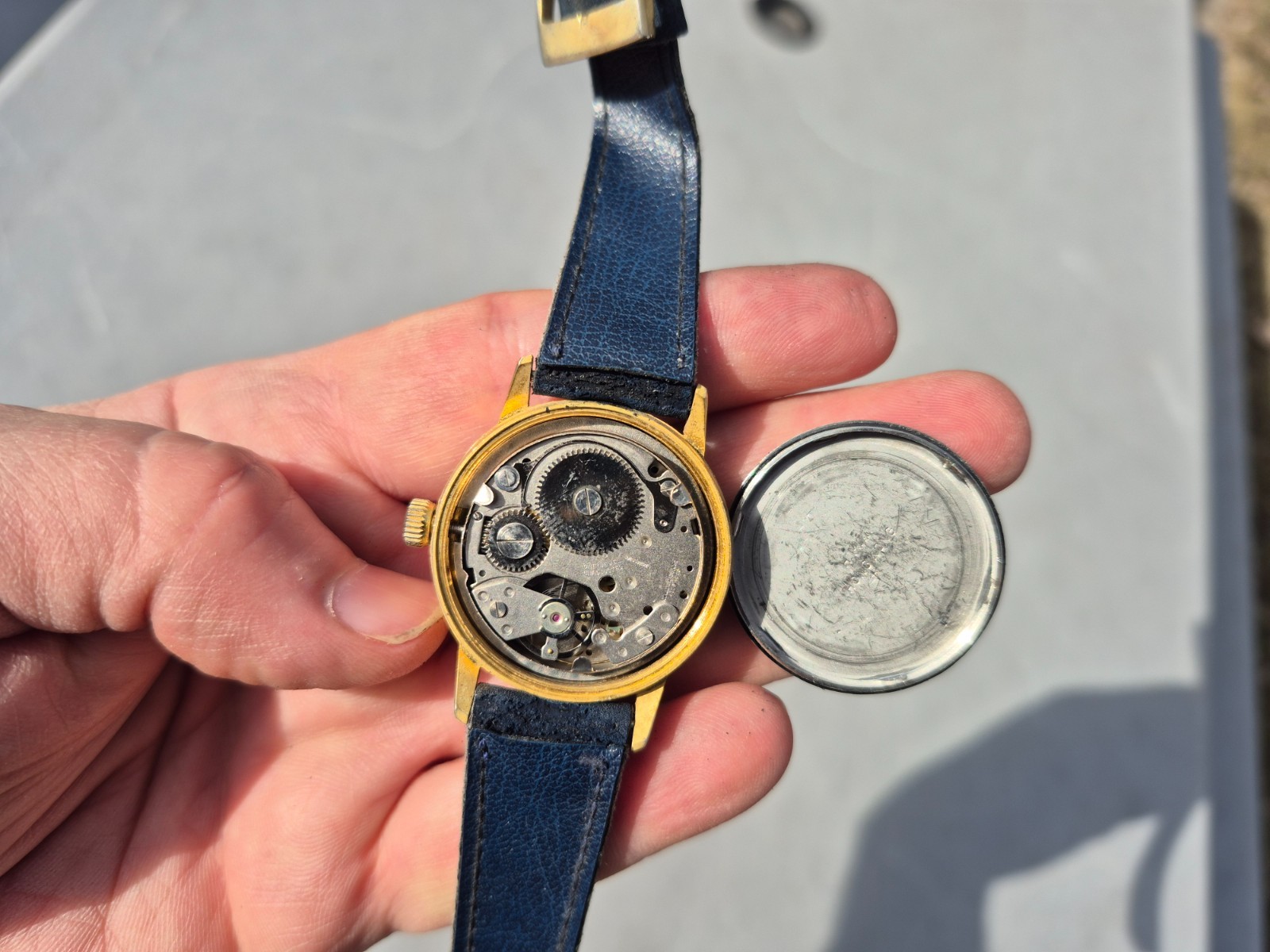 1982 FARMFEST &rsquo;82 Minnesota Antique Tractors Working Wristwatch Works!