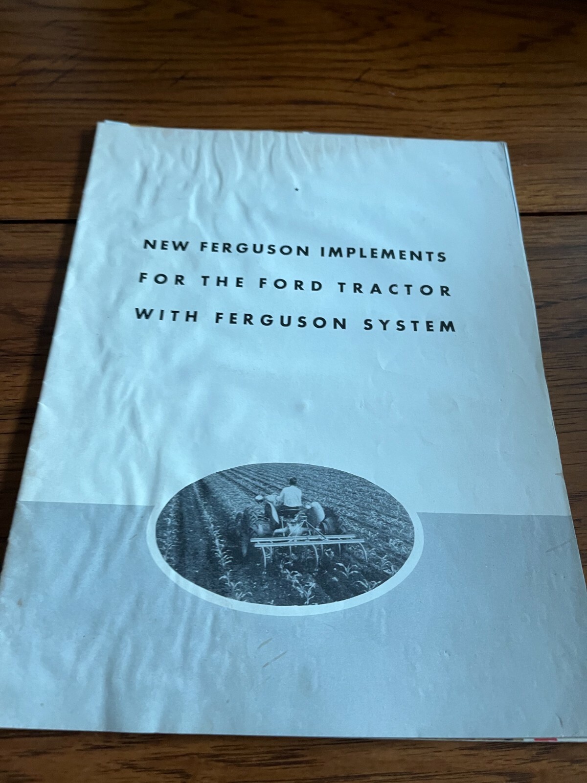Ferguson Implements for the Ford Tractor Brochure GDSD9