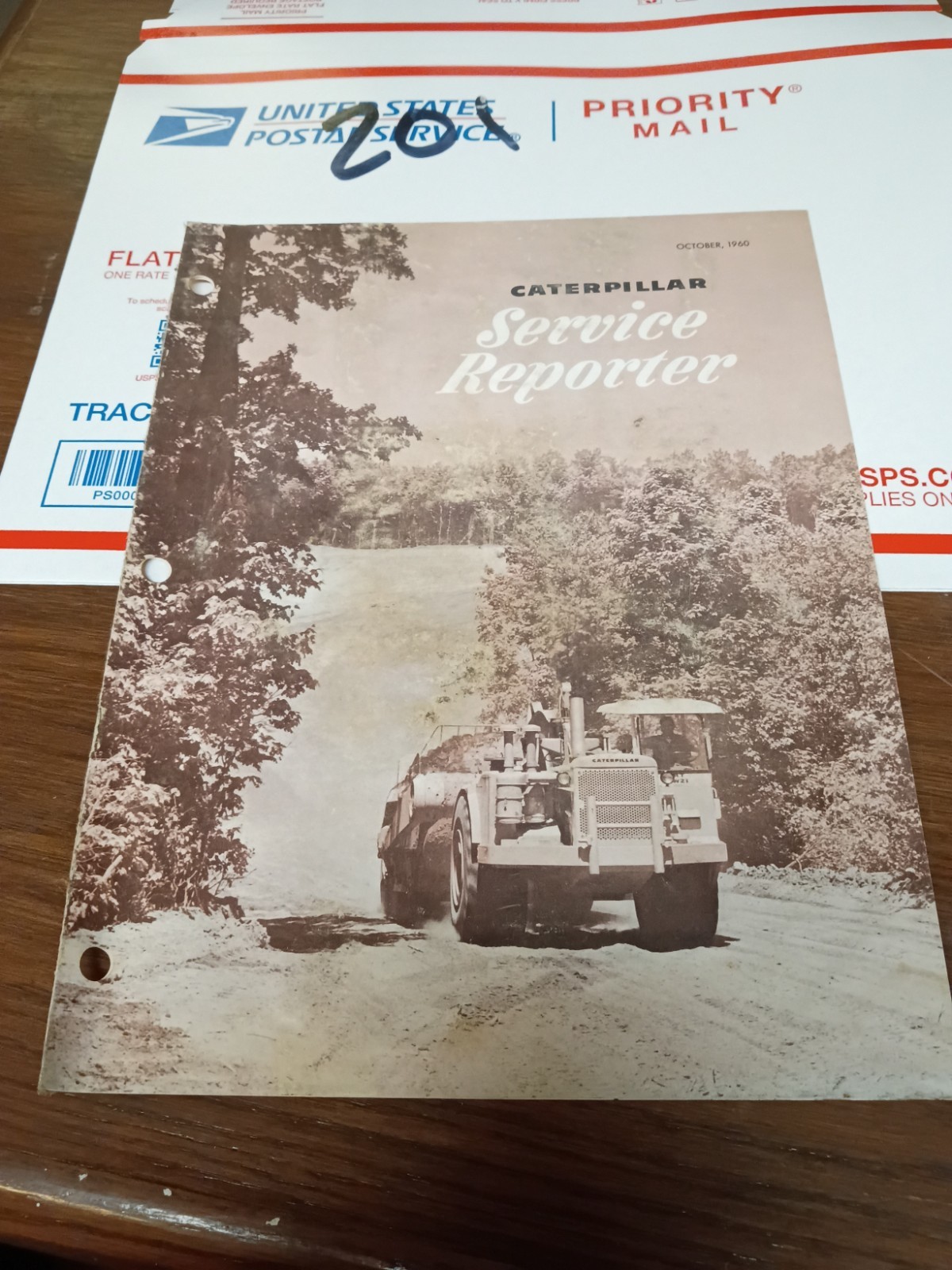 Caterpillar CAT Service Reporter 1960 Brochure