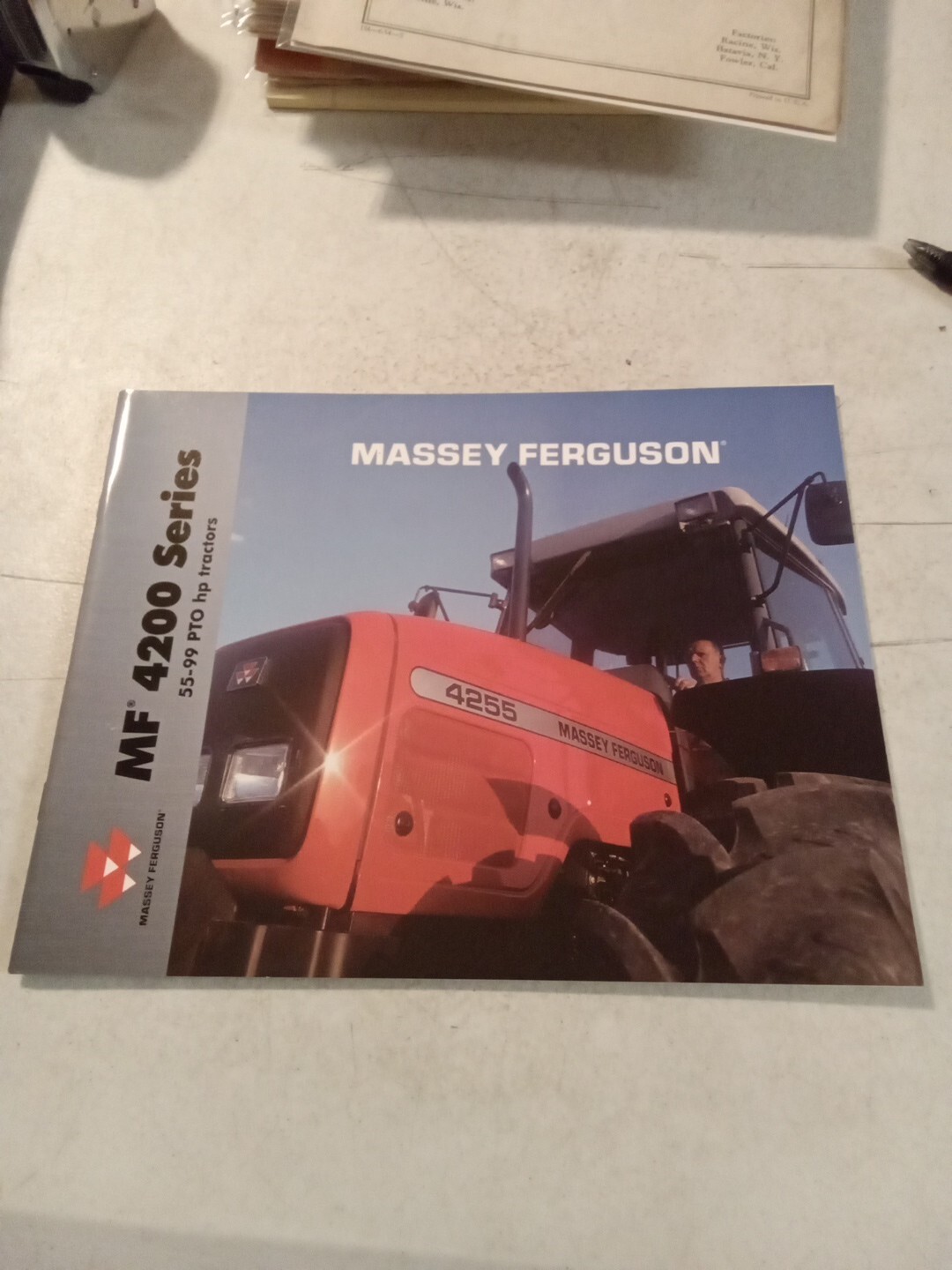 2001 MASSEY FERGUSON 4200 Series Tractors Sales Brochure