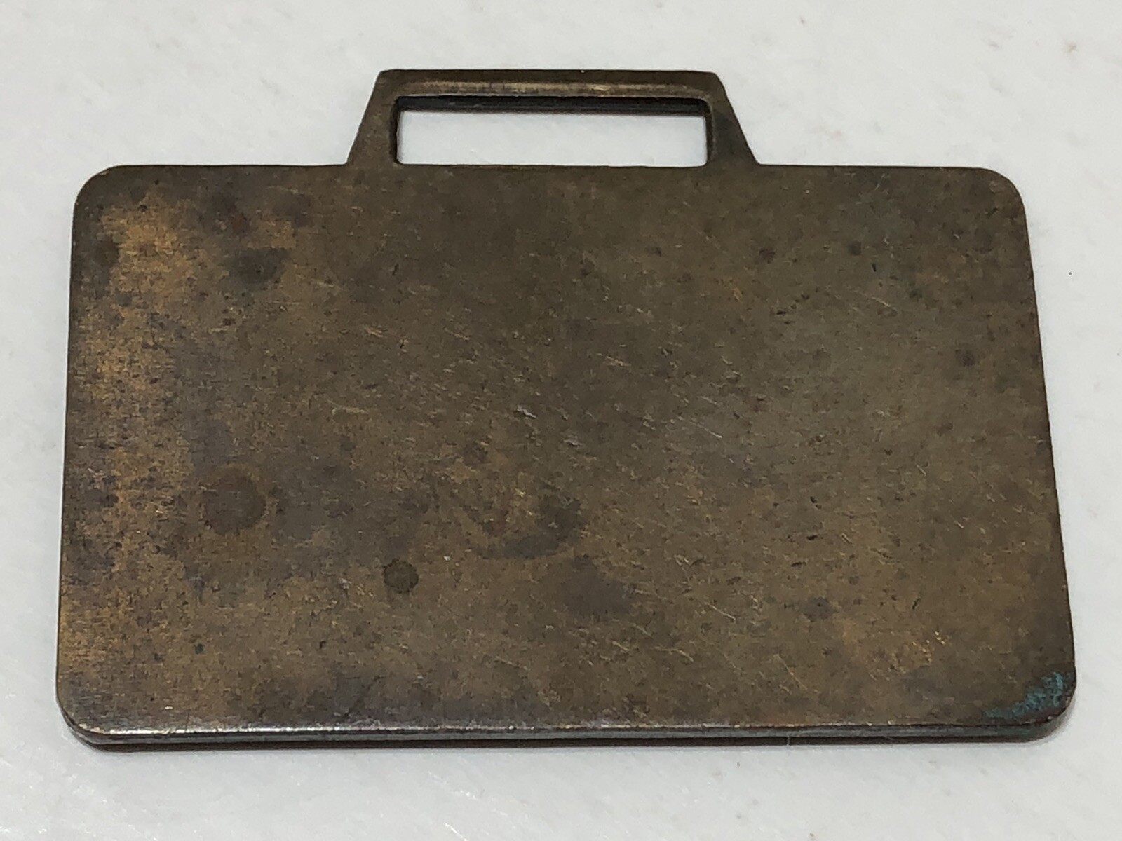 Vintage WABCO Heavy Equipment Advertising BRASS Fob Construction – Motor Grader