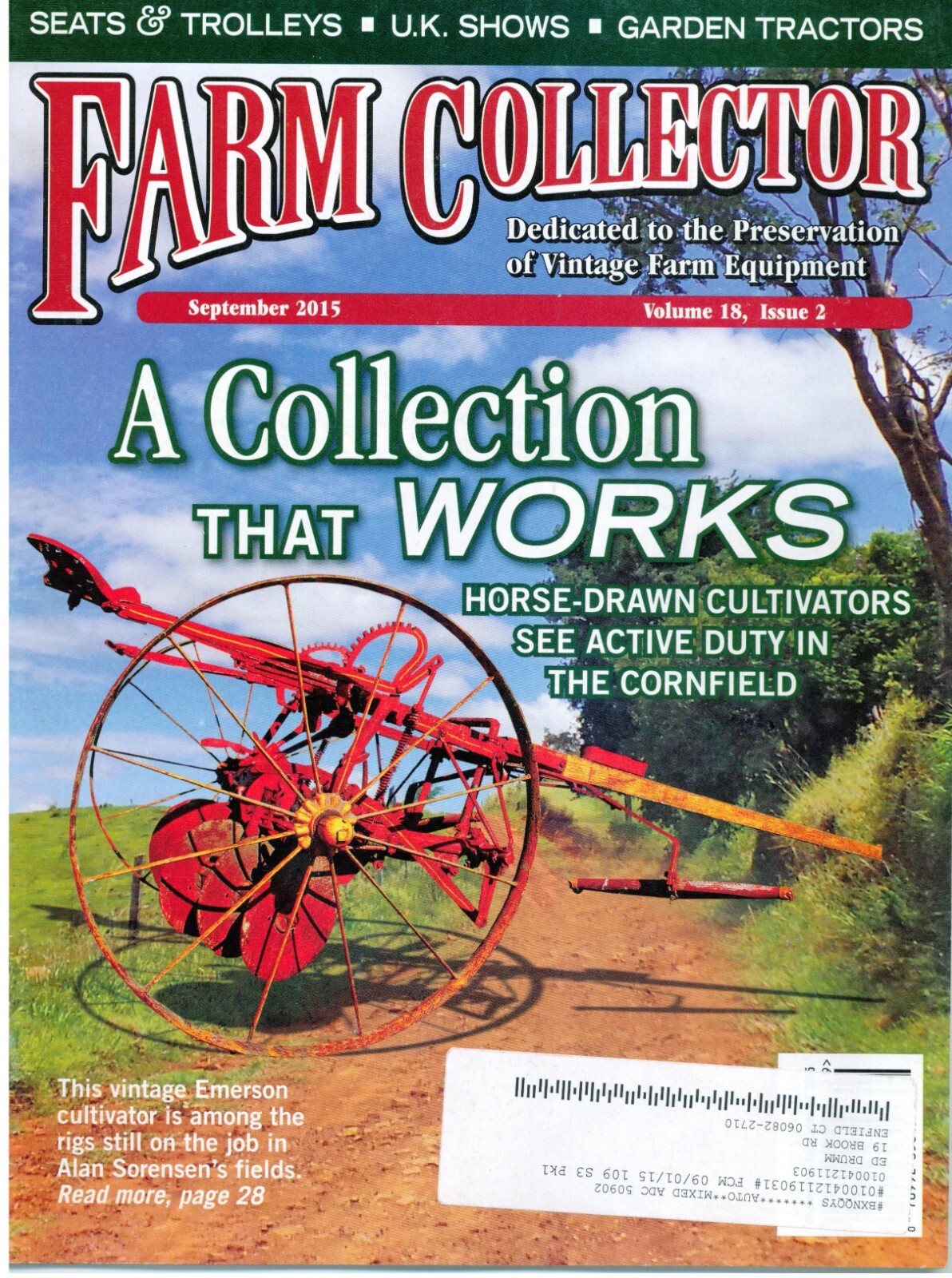 Wayne Wagons & Bus, Rare Garden Tractors, Horse Drawn Cultivators, Montamower