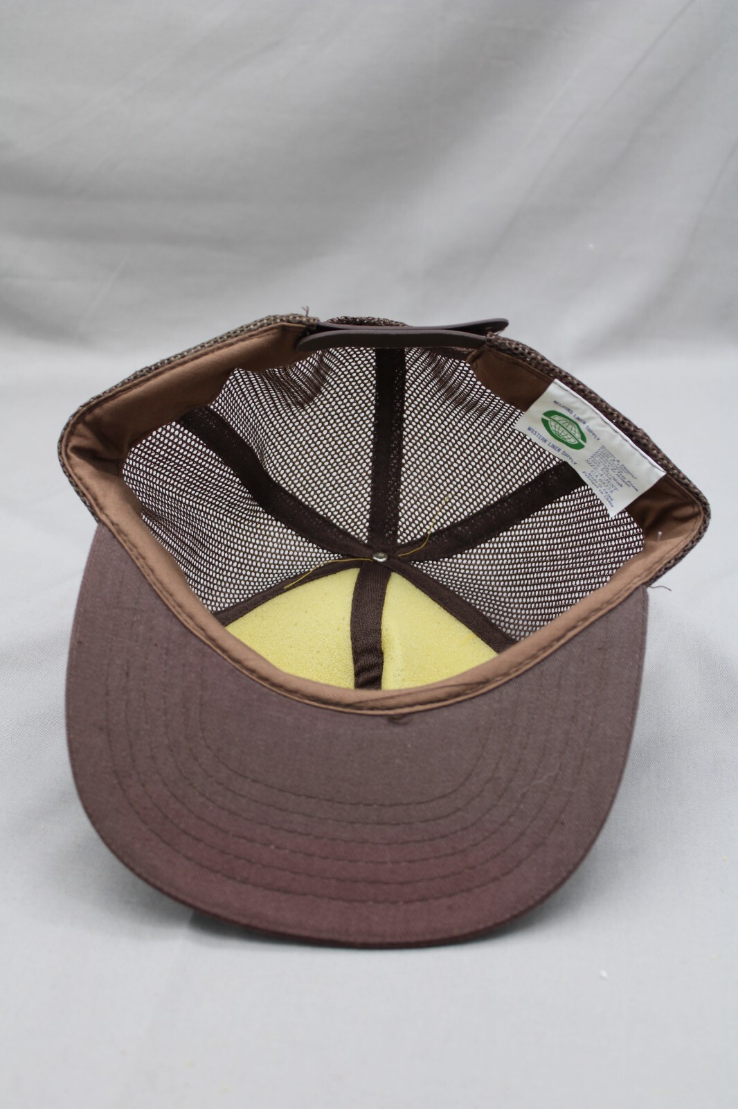 Vintage Trucker Hat – The Jersey Farm – Crested Cow Patch – Adult Snapback