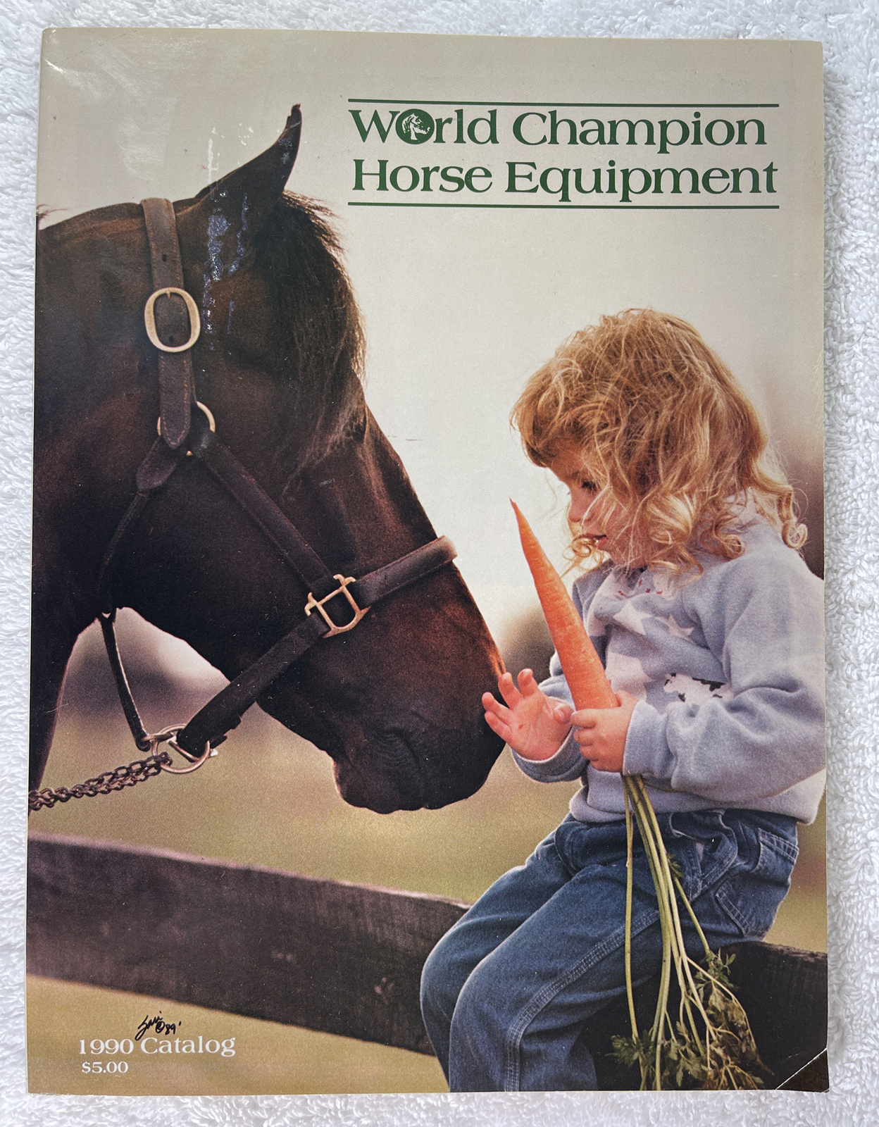 1990 World Champion Horse Equipment Catalog- 160 Pages- Saddles Spurs Bits
