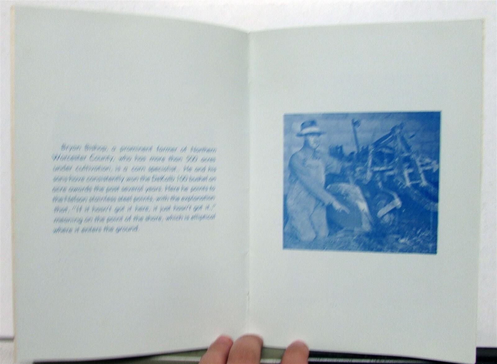 1959 Nelson Stainless Steel Cultivator Teeth Pricing Specs Agricultural Brochure