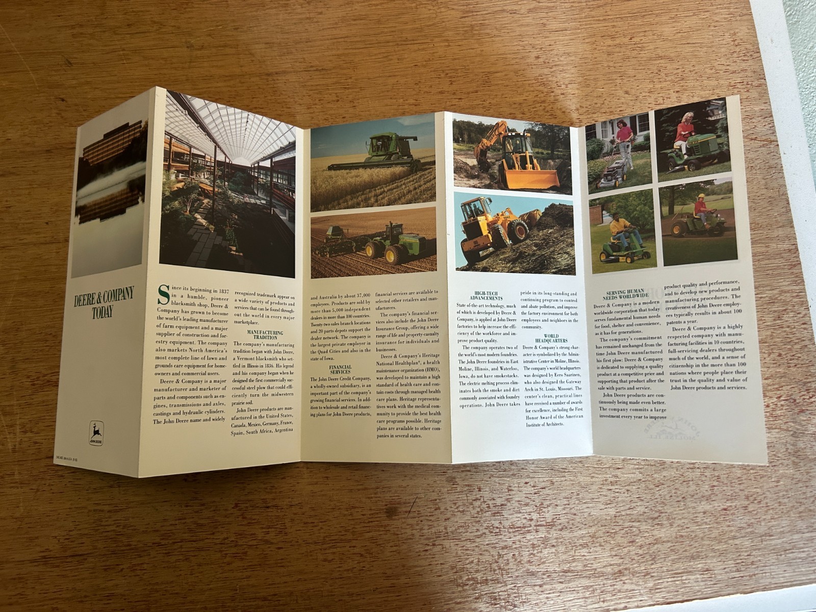 John Deere Fiat Tractors Avco New Idea Advertising Flyer Brochure Vintage Lot