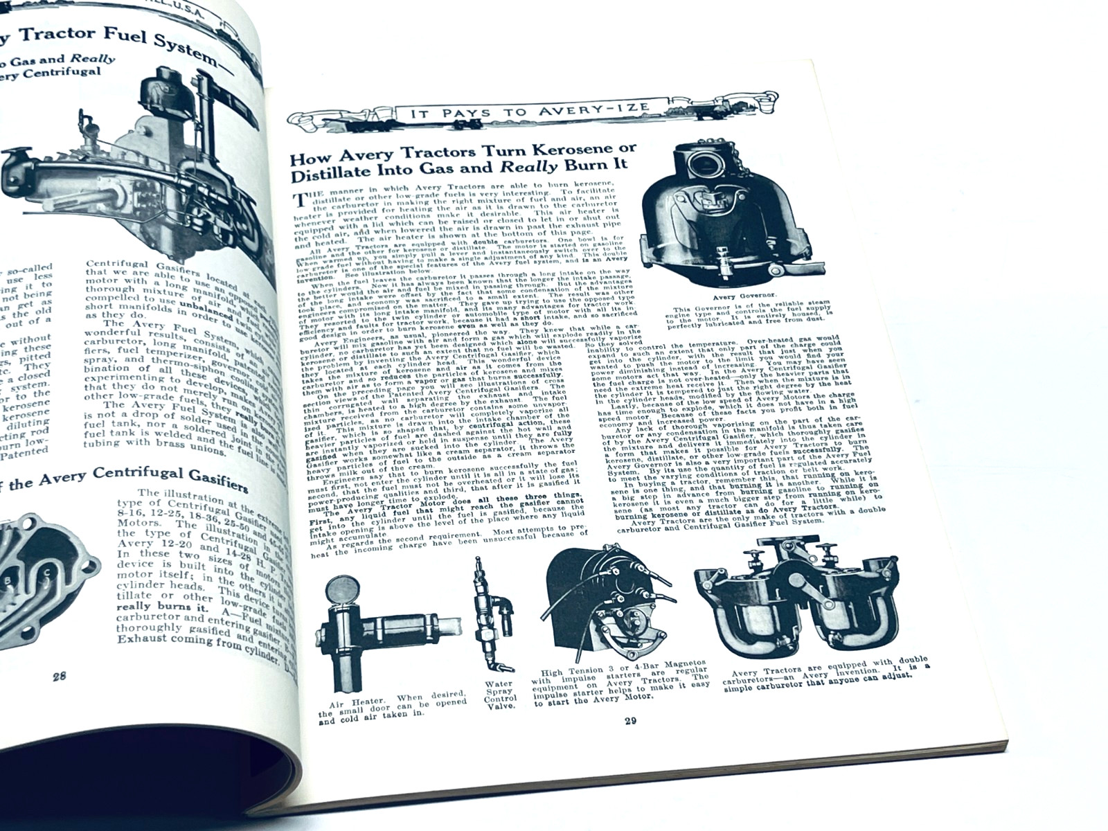 Avery Tractors Trucks Motor Cultivators Threshers Plows Brochure