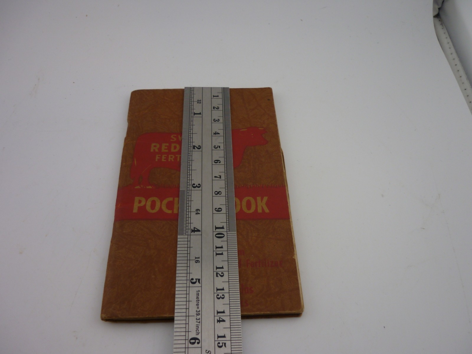 1946 Swift&rsquo;s Red Steer Fertilizers Pocket Book Farm Advertising Memorandum
