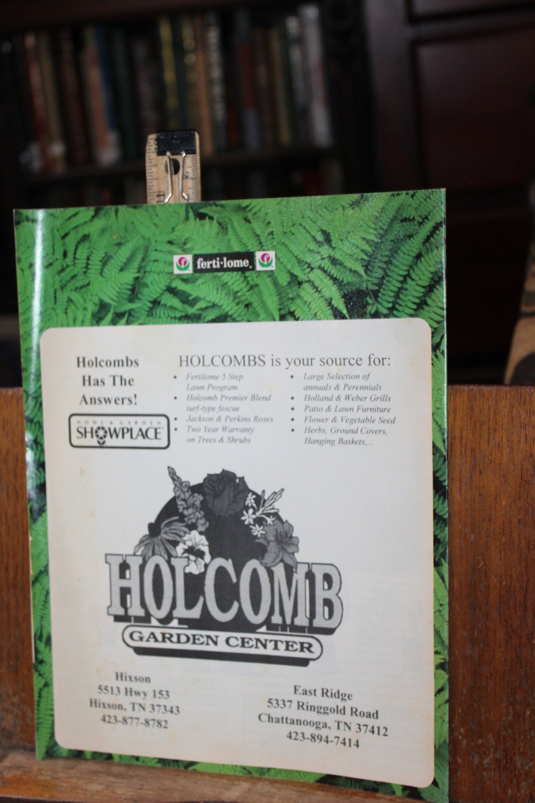 Vintage Gardening Brochure 1998 Ferti-lome Co-Op Gardening Guide