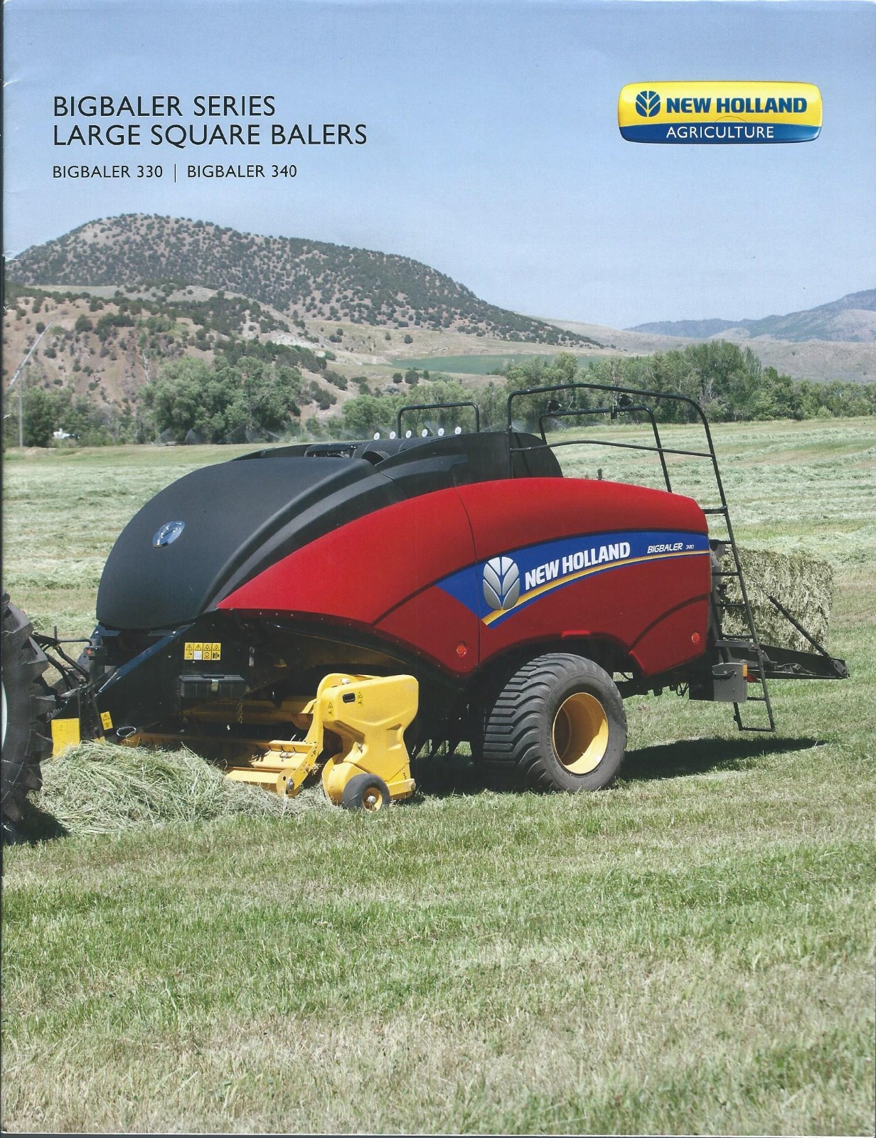 Farm Equipment Brochure – New Holland – BigBaler 330 340 – Square Baler (F6450)