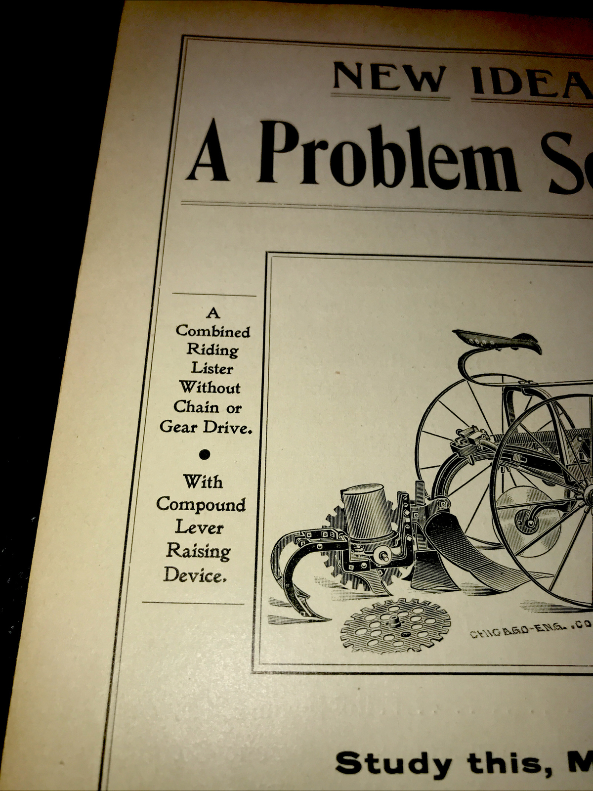 1898 New Idea Farm Advertising – Kansas City – Missouri