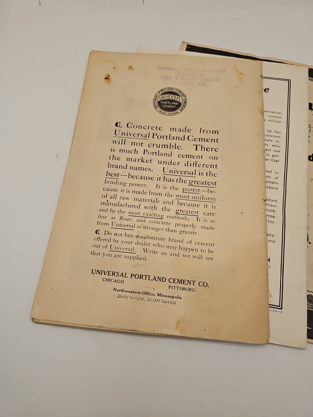 3 farm catalog concrete cement 1918 etc dairy portland silo book