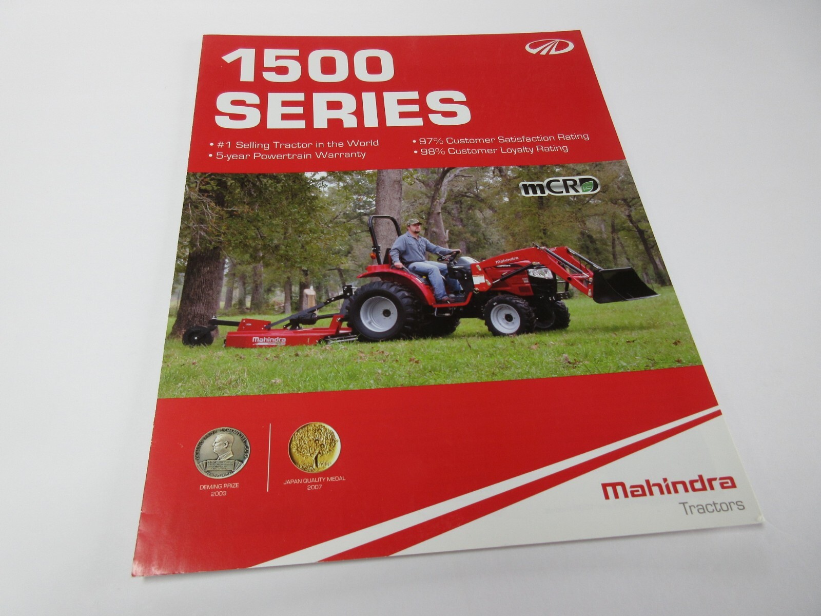 Mahindra 1500 Series Tractor Brochure 6 Page