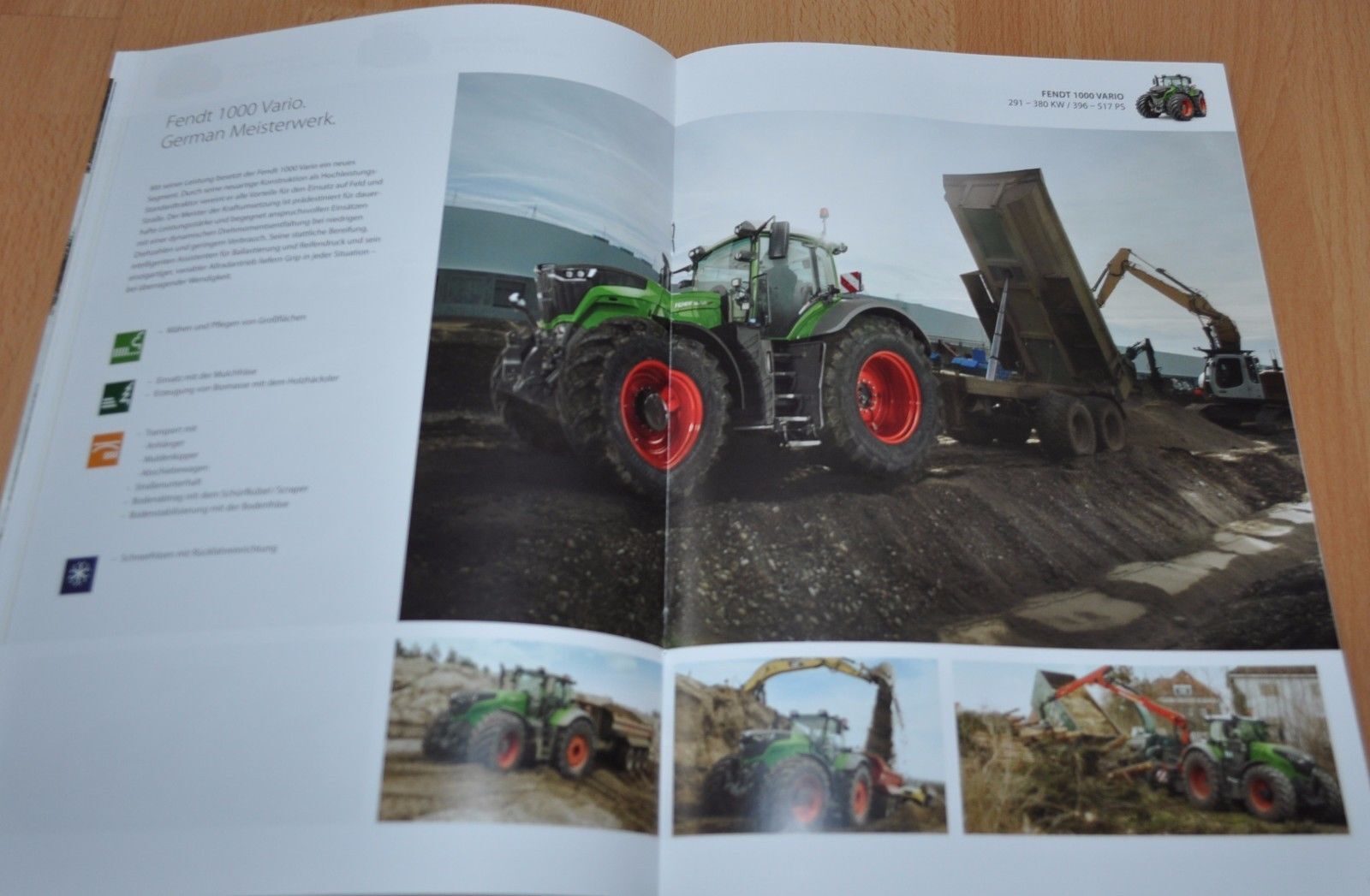 Fendt Applications tractors Brochure Prospekt