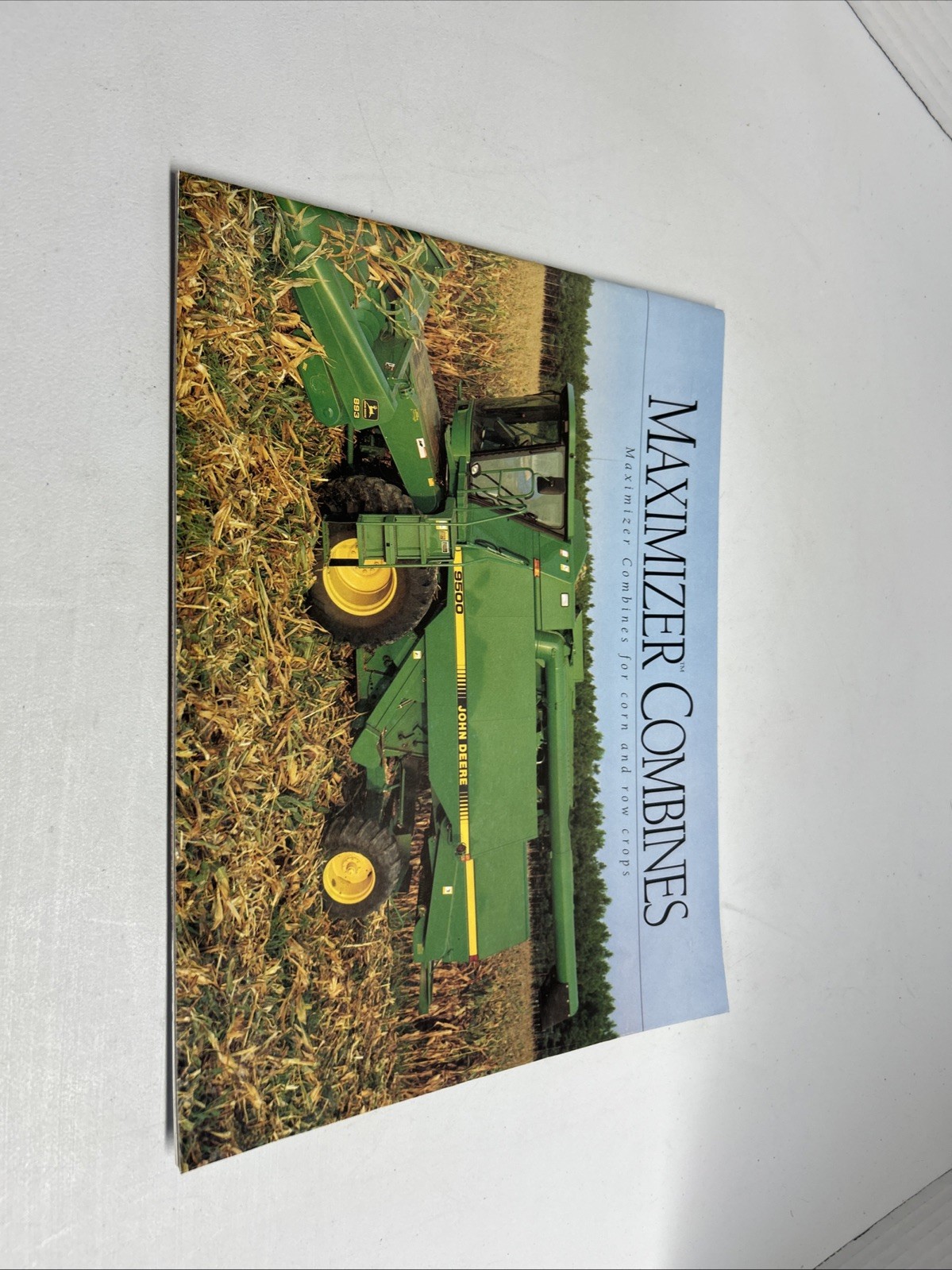John Deere 9400 9500 9600 Combine For 1993 Brochure FCCA