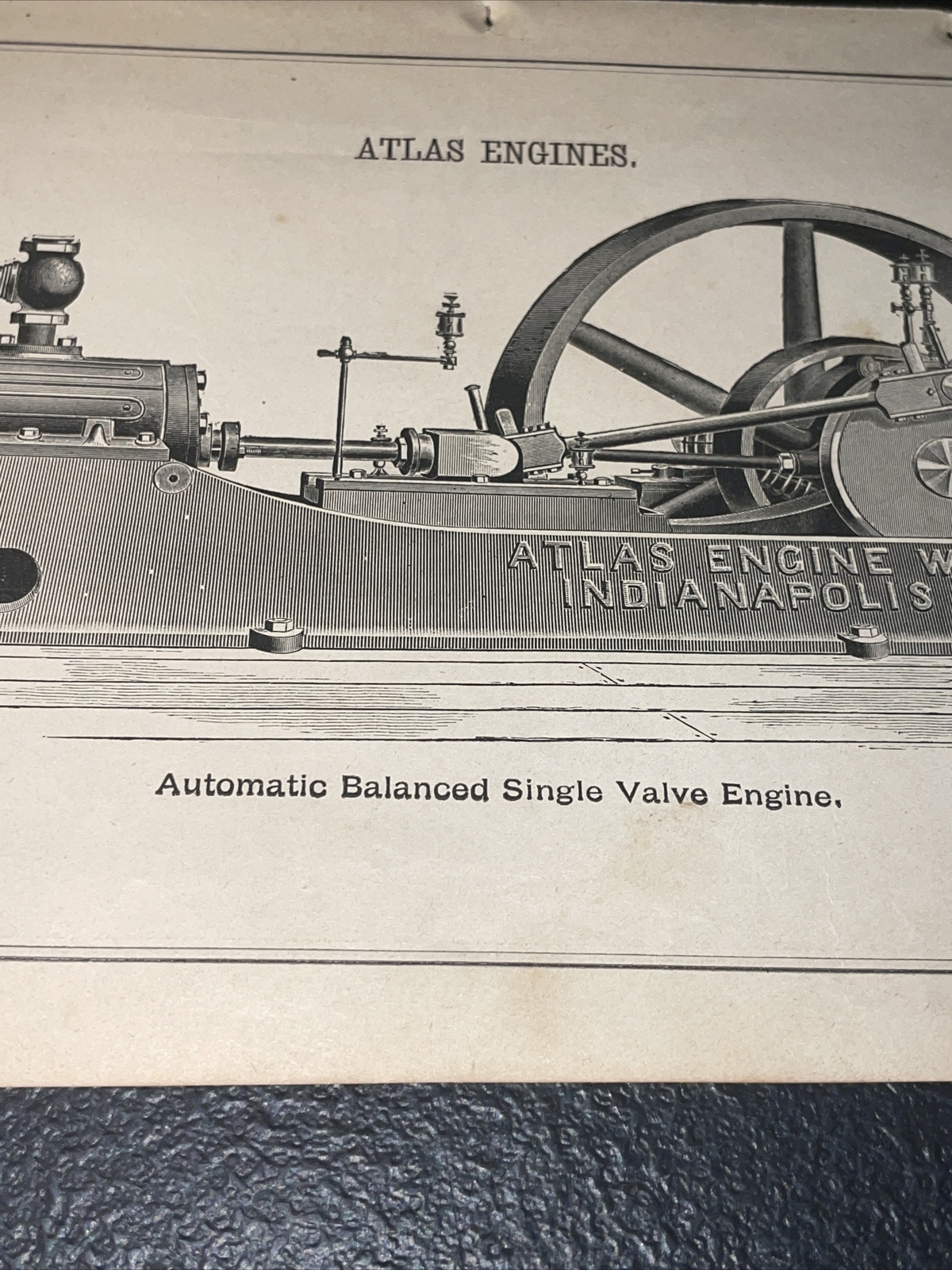 1891 Baldwin – Atlas Engine Works – Farm Advertising – Indianapolis New Orleans