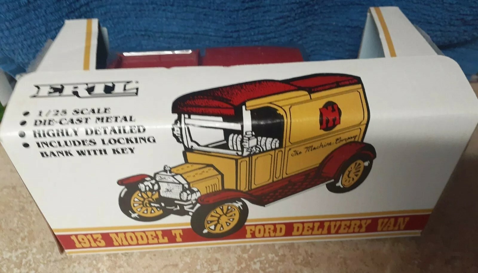 New Holland Model T Delivery Truck 1/25 Scale Diecast Bank by Ertl