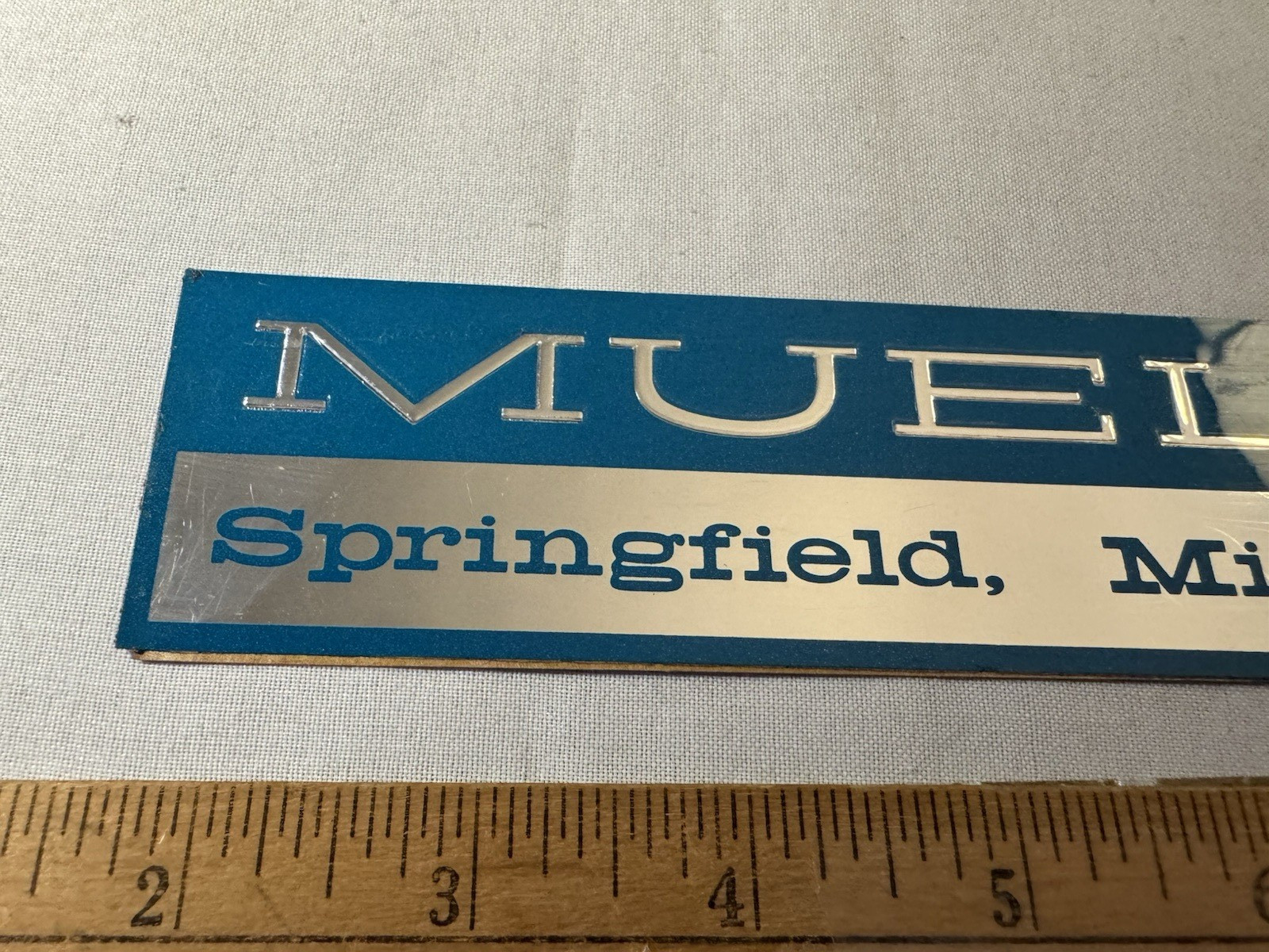 Decal Bumper Sticker Mueller Springfield Missouri Dairy Milk Farm Farming Cooler