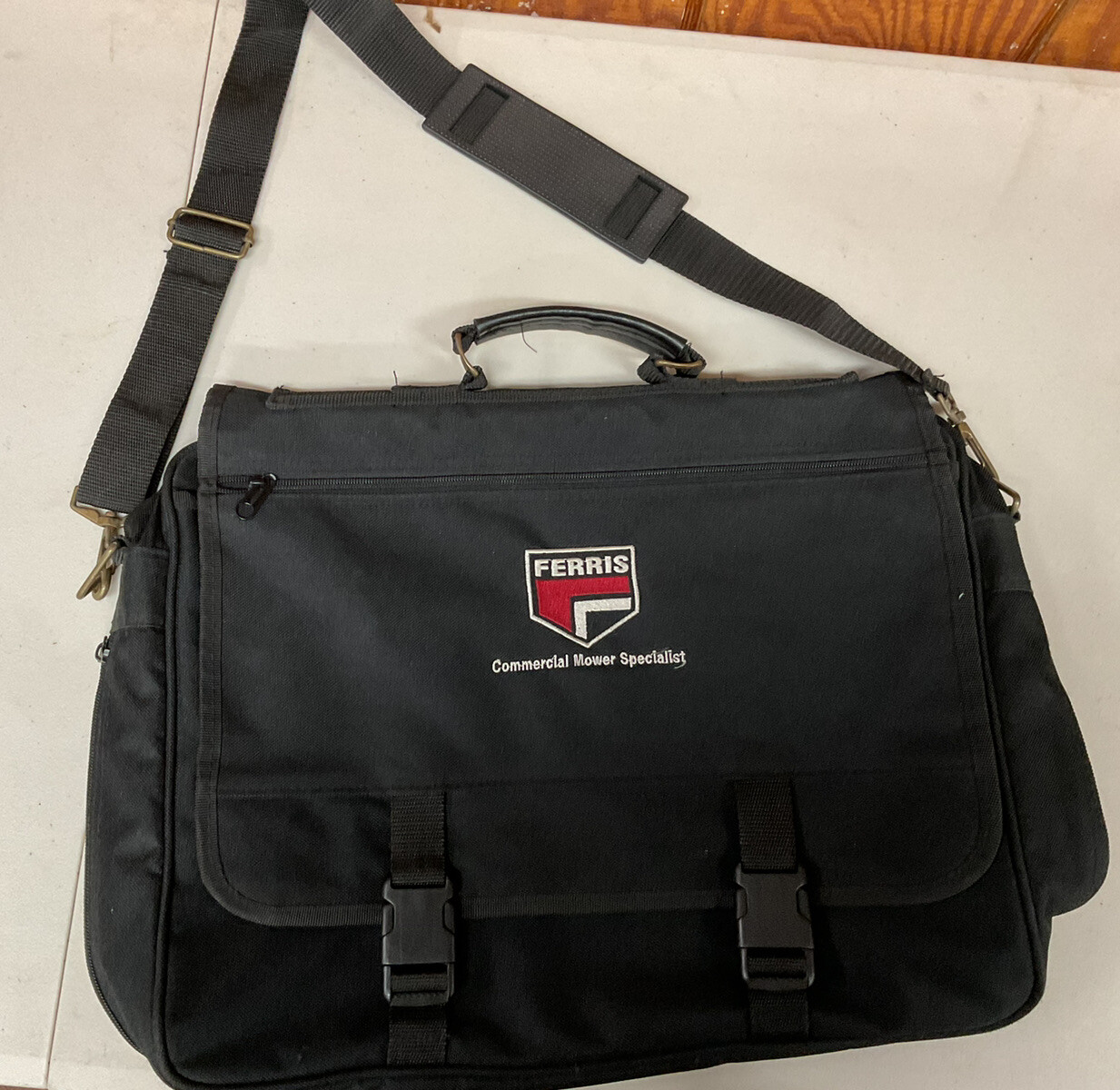 Computer Bag Advertising Ferris Commercial Mower Canvas