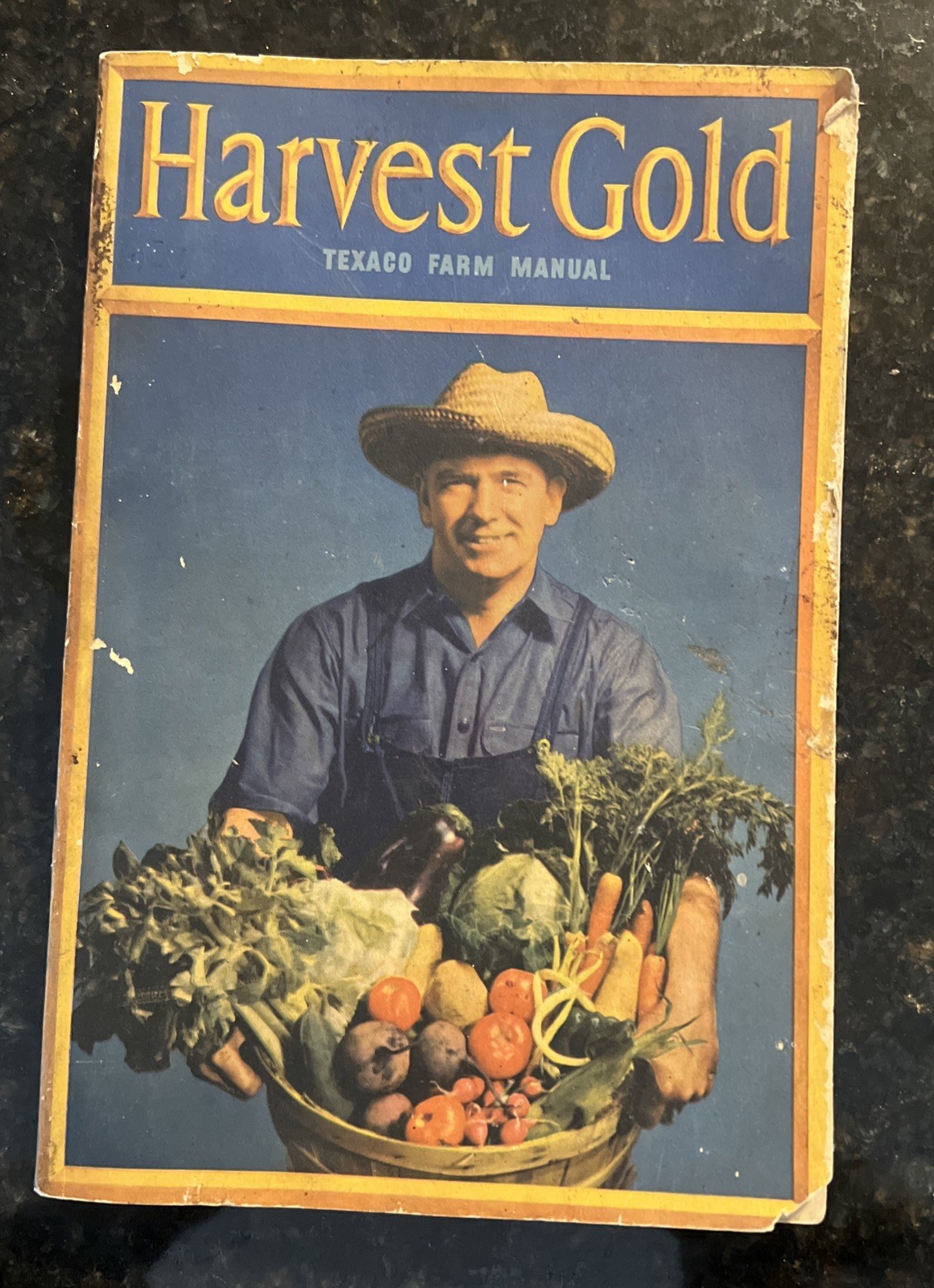 Vintage Booklet Harvest Gold Texaco Farm Manual 1943
