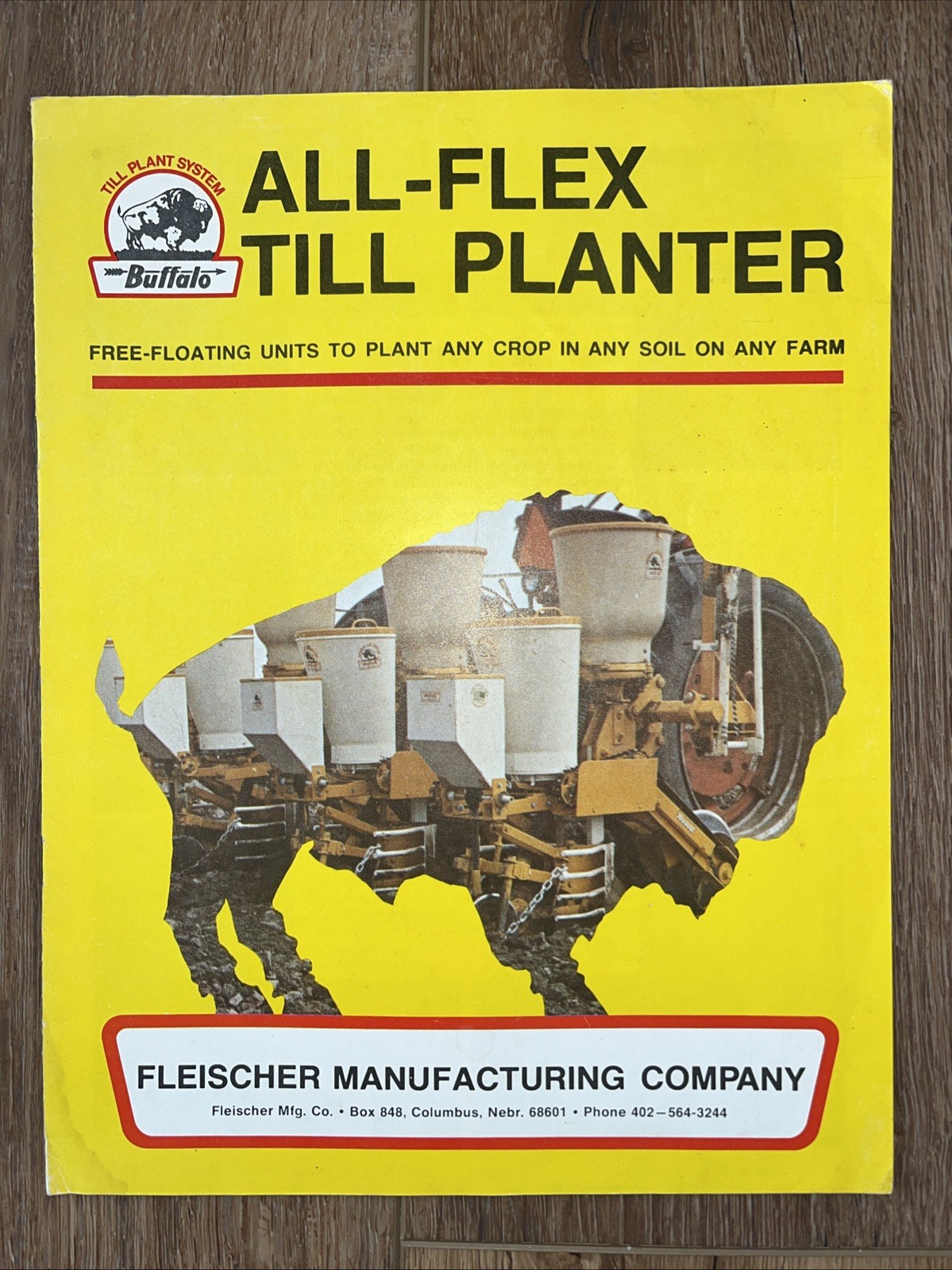 Till Planter All Flex Fleischer Manufacturing Company Buffalo Sales Brochure