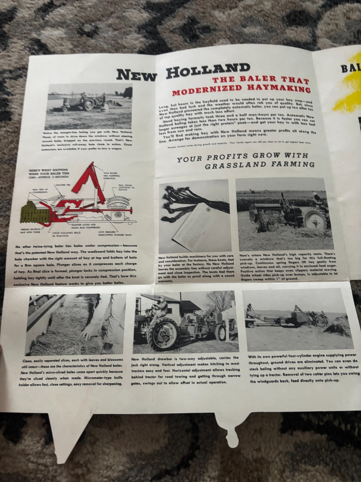 New Holland For Greater Haying Profits Brochure DCPA26