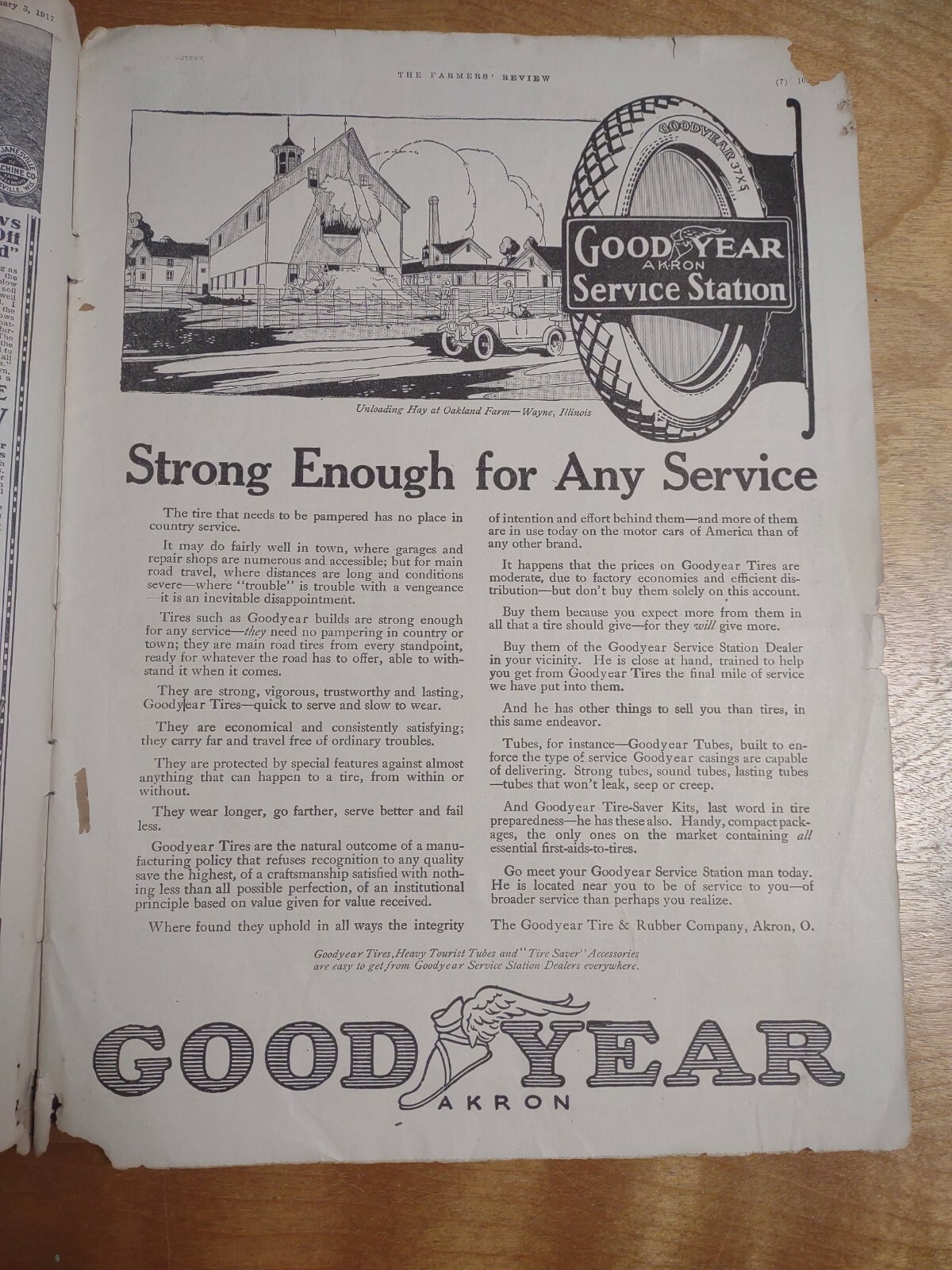 The Farmers Review February 3rd 1917 Weekly Magazine John Deere -Rock island ads