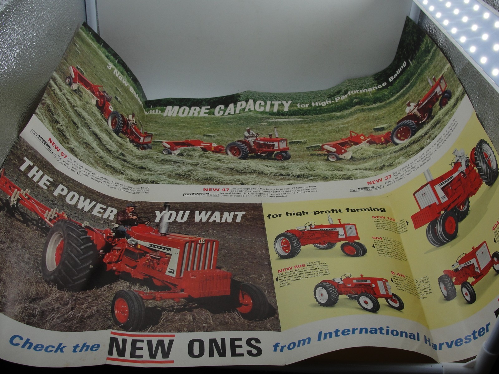 IH Check the NEW Ones Farm Equipment Brochure 1960&rsquo;s