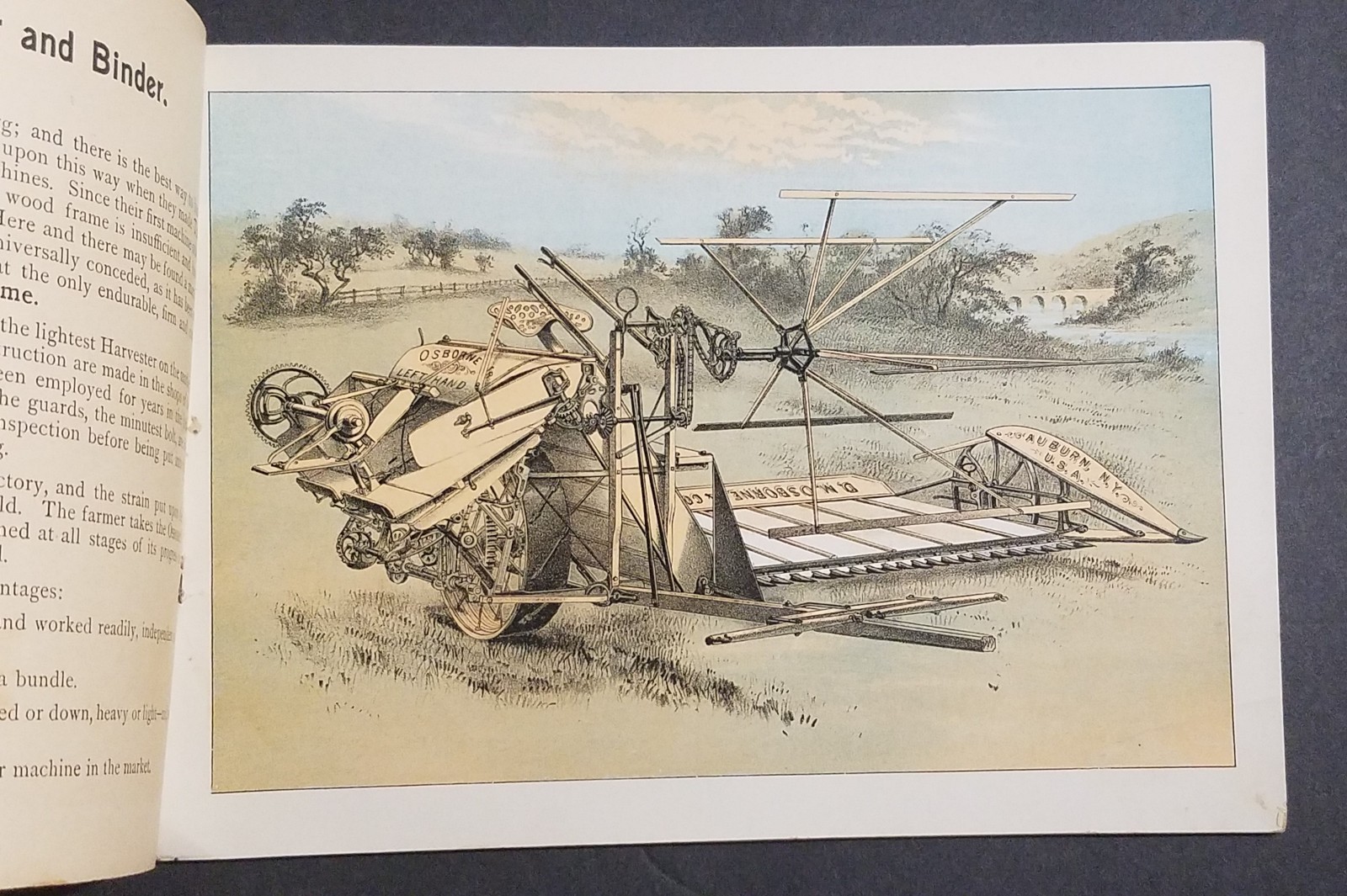 1890 D.M. Osborne & Co Farm Equipment Brochure