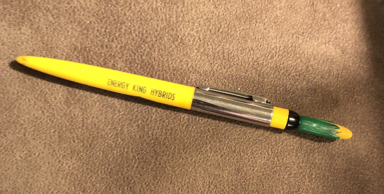 Vintage Agway Energy King Hybrids Ritepoint Advertising Pen Corn B18-1