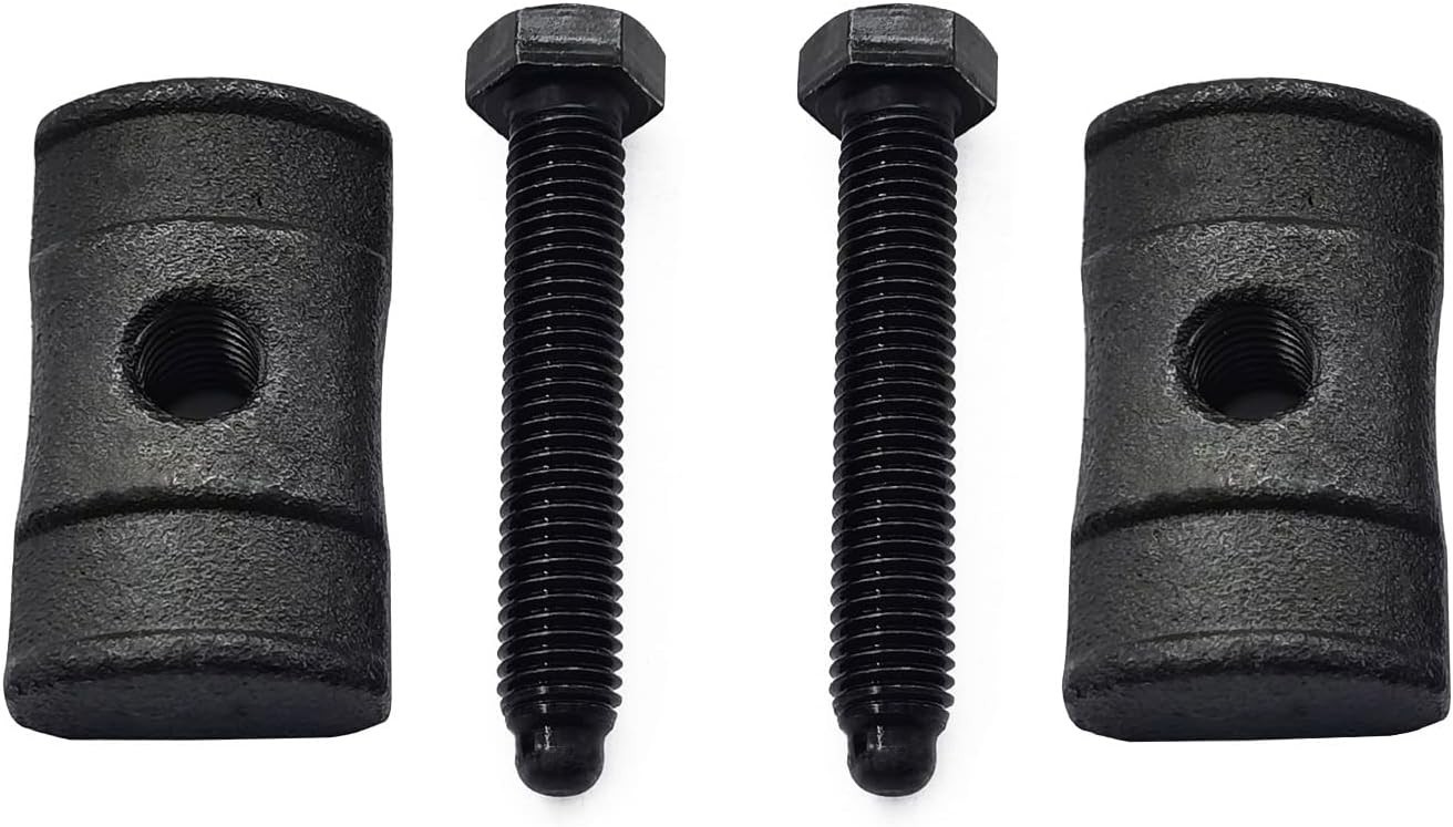 Torsion Bar Key Adjuster Block Nuts with Bolts Fit for Chevy Silverado Suburban