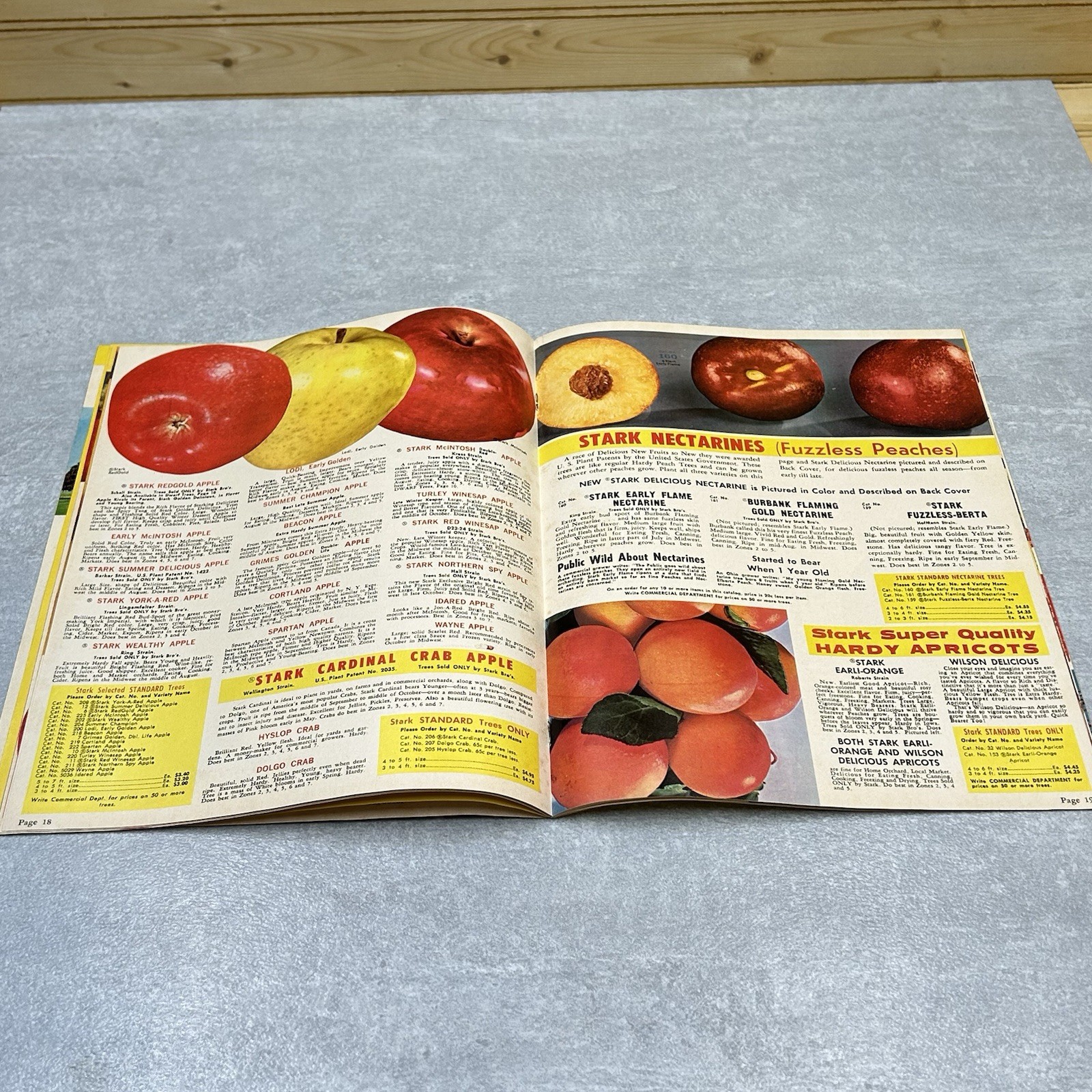 Vintage 1960s Stark Bros Nurseries & Orchards Dwarf Fruit Trees Catalog