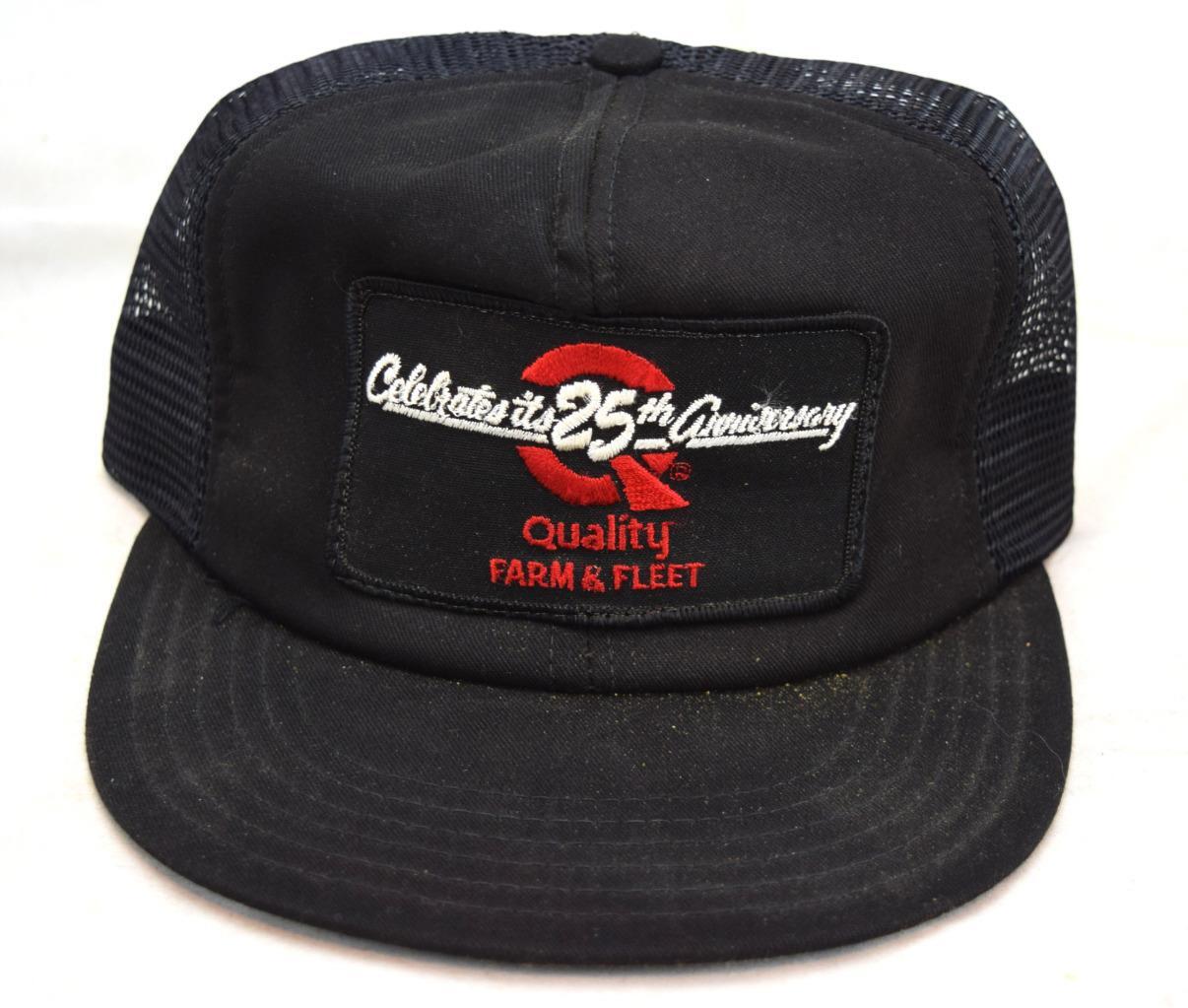Quality Farm & Fleet Celebrates 25th Anniversary Black Mesh Snapback Trucker Hat