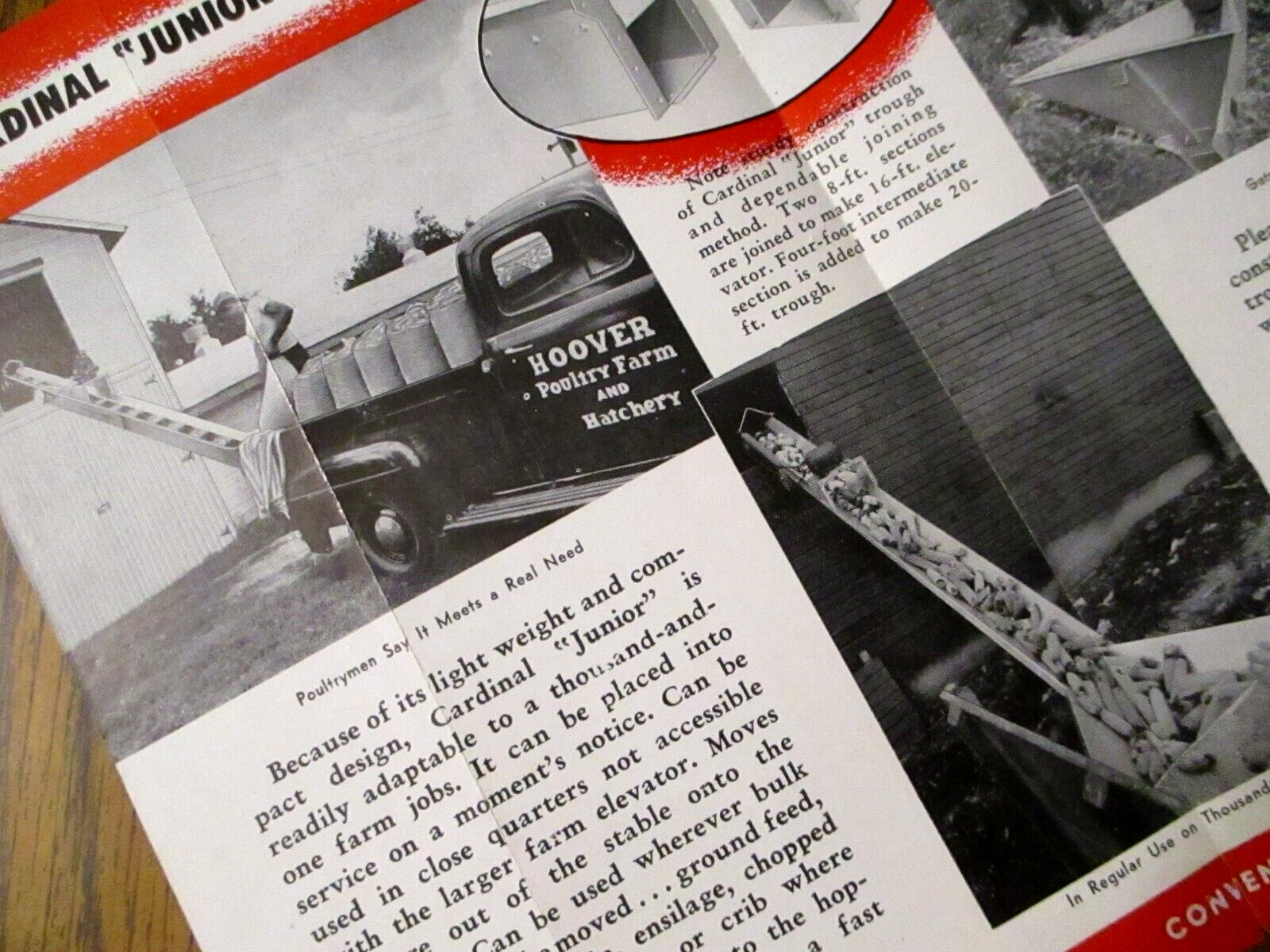 LML Engineering Mfg Cardinal Junior Elevator Sales Literature Brochure Ephemera