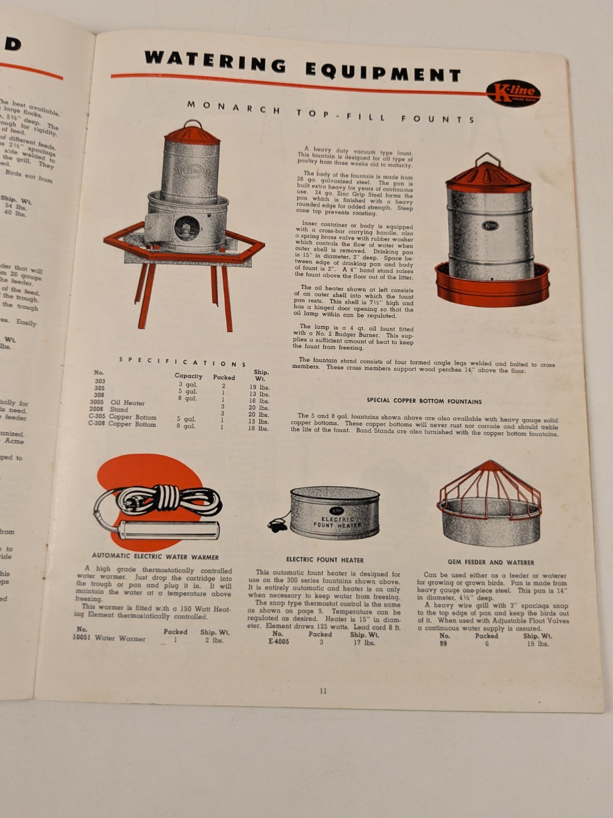 C1940-50s – American Excelsior Corp St Louis Mo Poultry Catalogue – B15