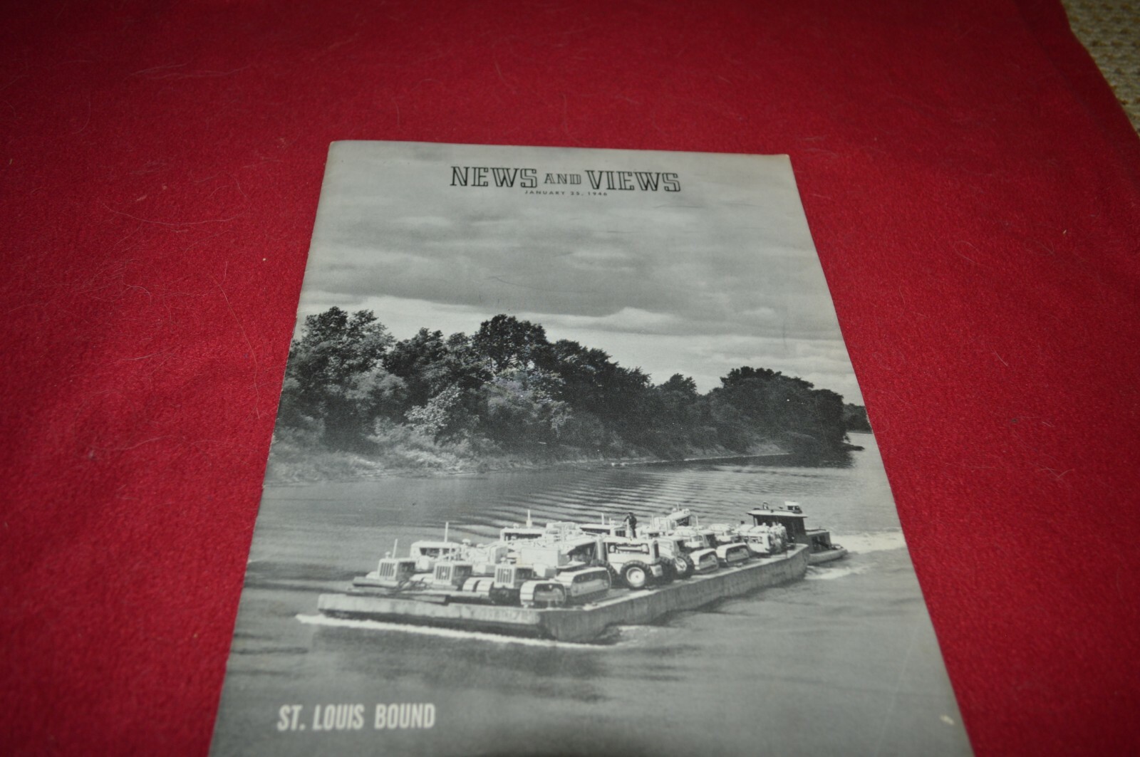 Caterpillar Employee Magazine News & Views Jan 25 1946 Dealer&rsquo;s Brochure AMIL16