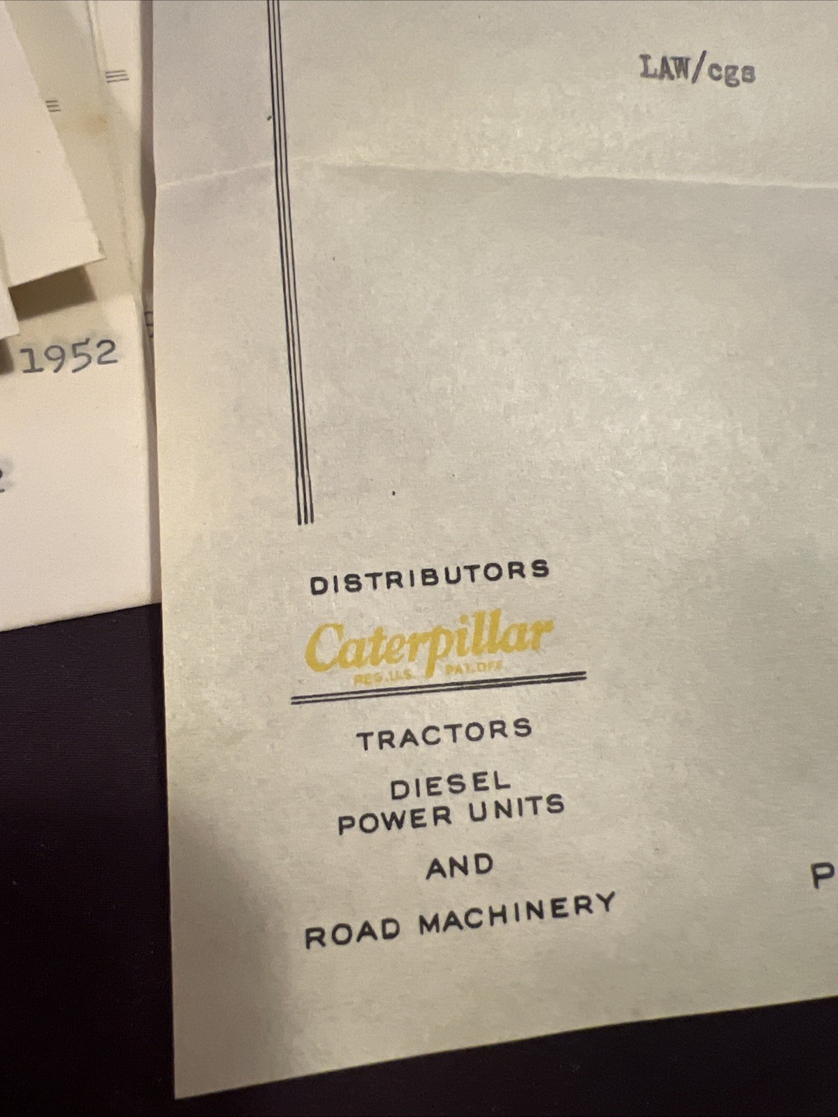 West Virginia Tractor And Equipment Company Invoices Sales Receipts 1952