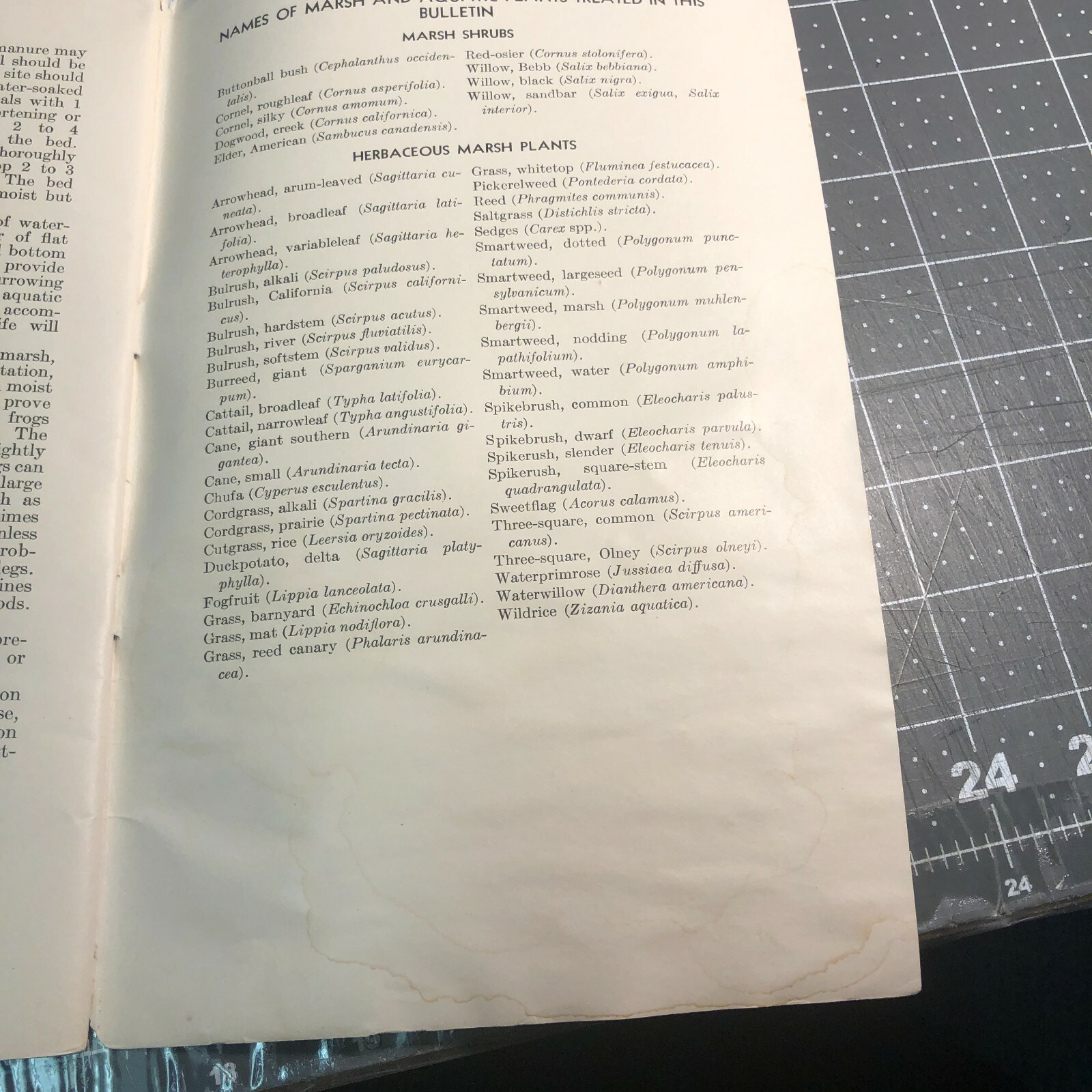 1940s Ponds for Wildlife Booklet Farmers Bulletin US Department of Agriculture