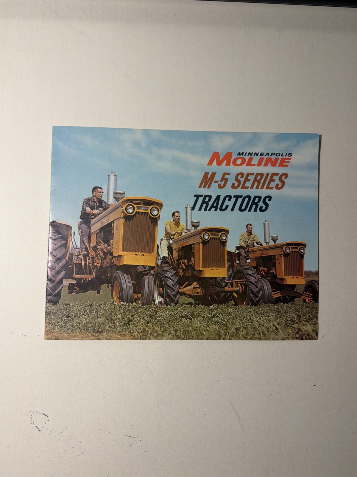 VINTAGE MINNEAPOLIS-MOLINE M5 SERIES TRACTORS 16 PAGES Sales Brochure