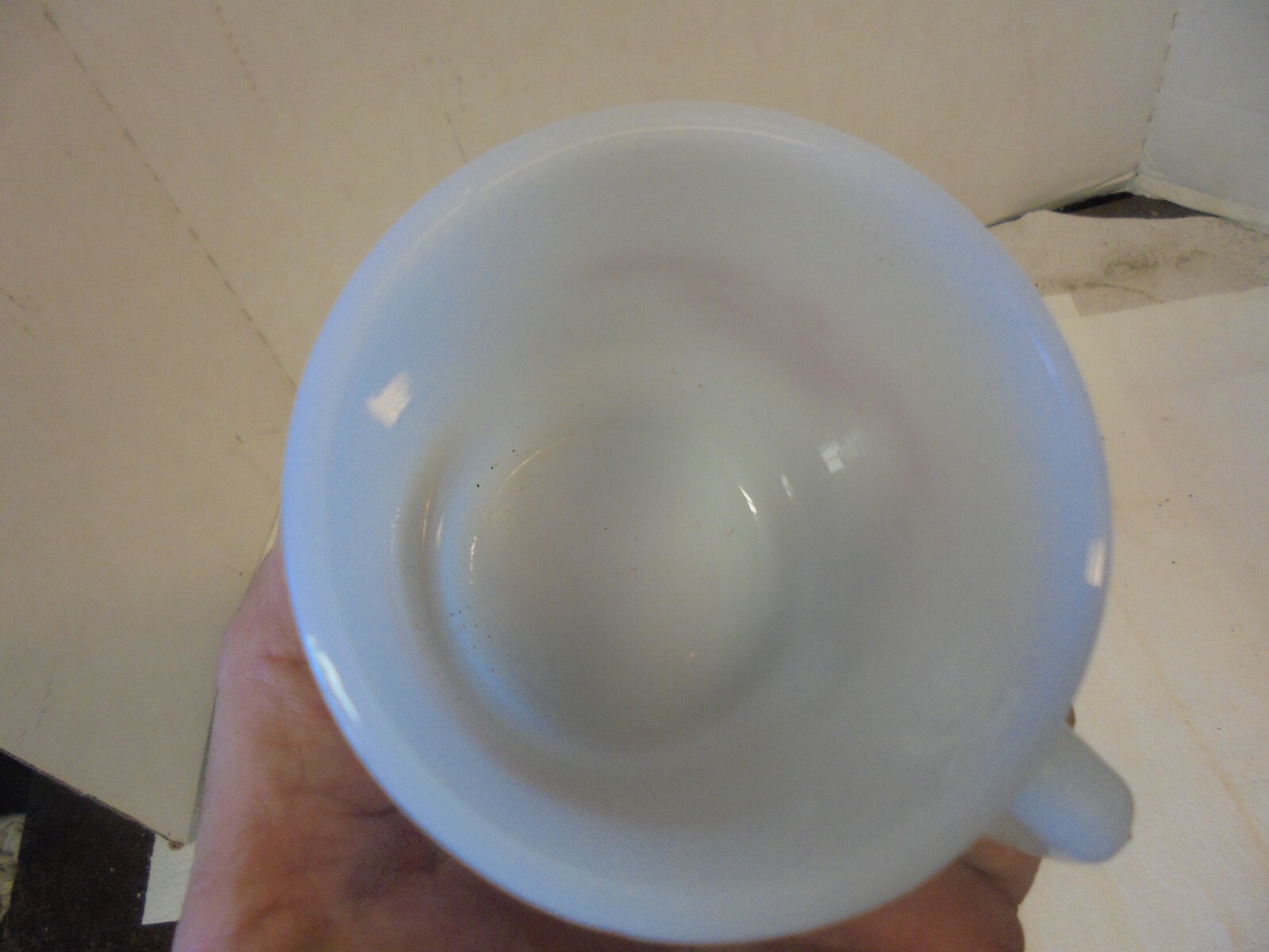 white glass coffee mug tripoli ag center tripoli iowa oven proof