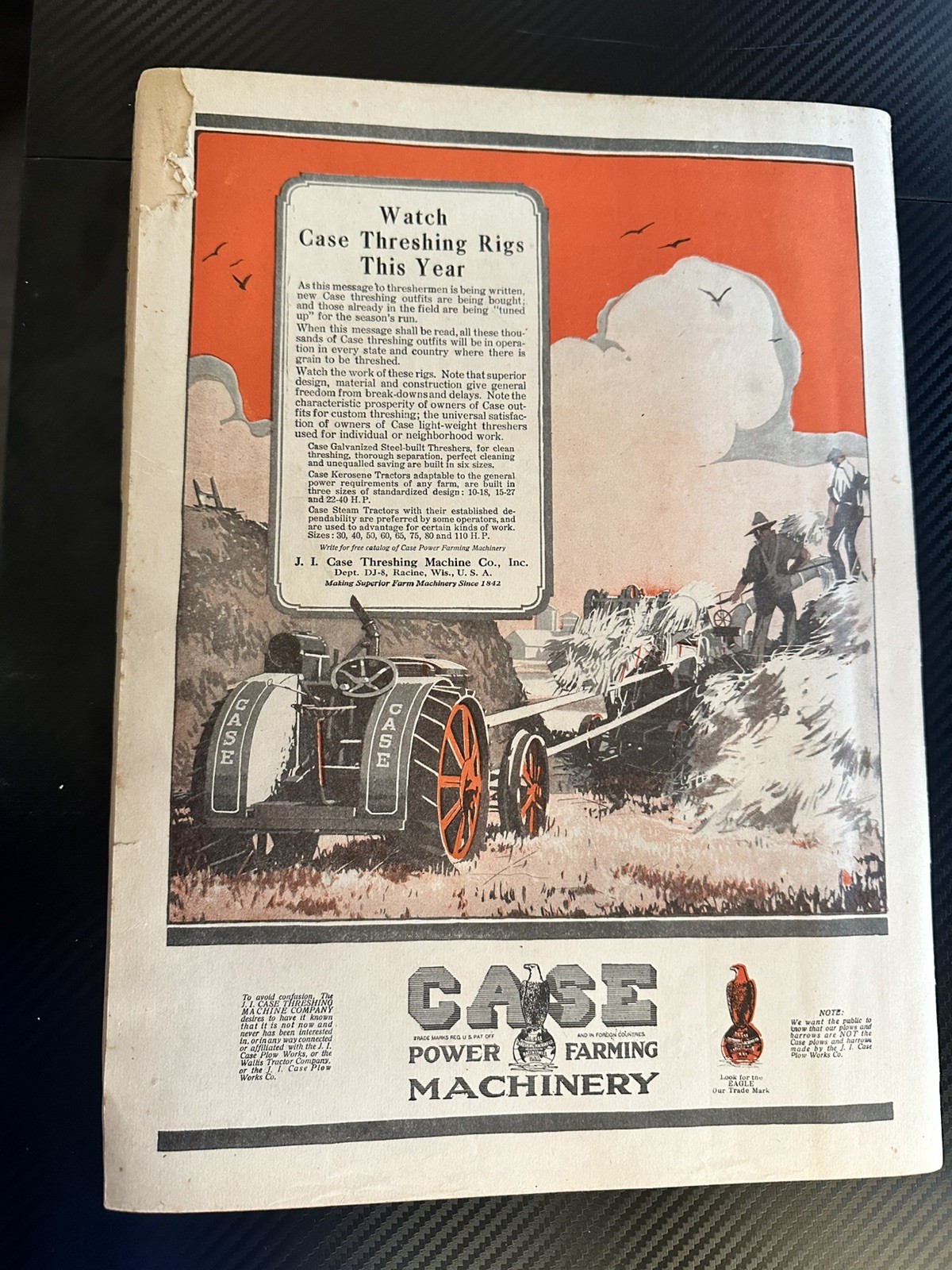The American Thresherman and Farm Power MAGAZINE Madison, WIS 1920 Vol 23. No 4